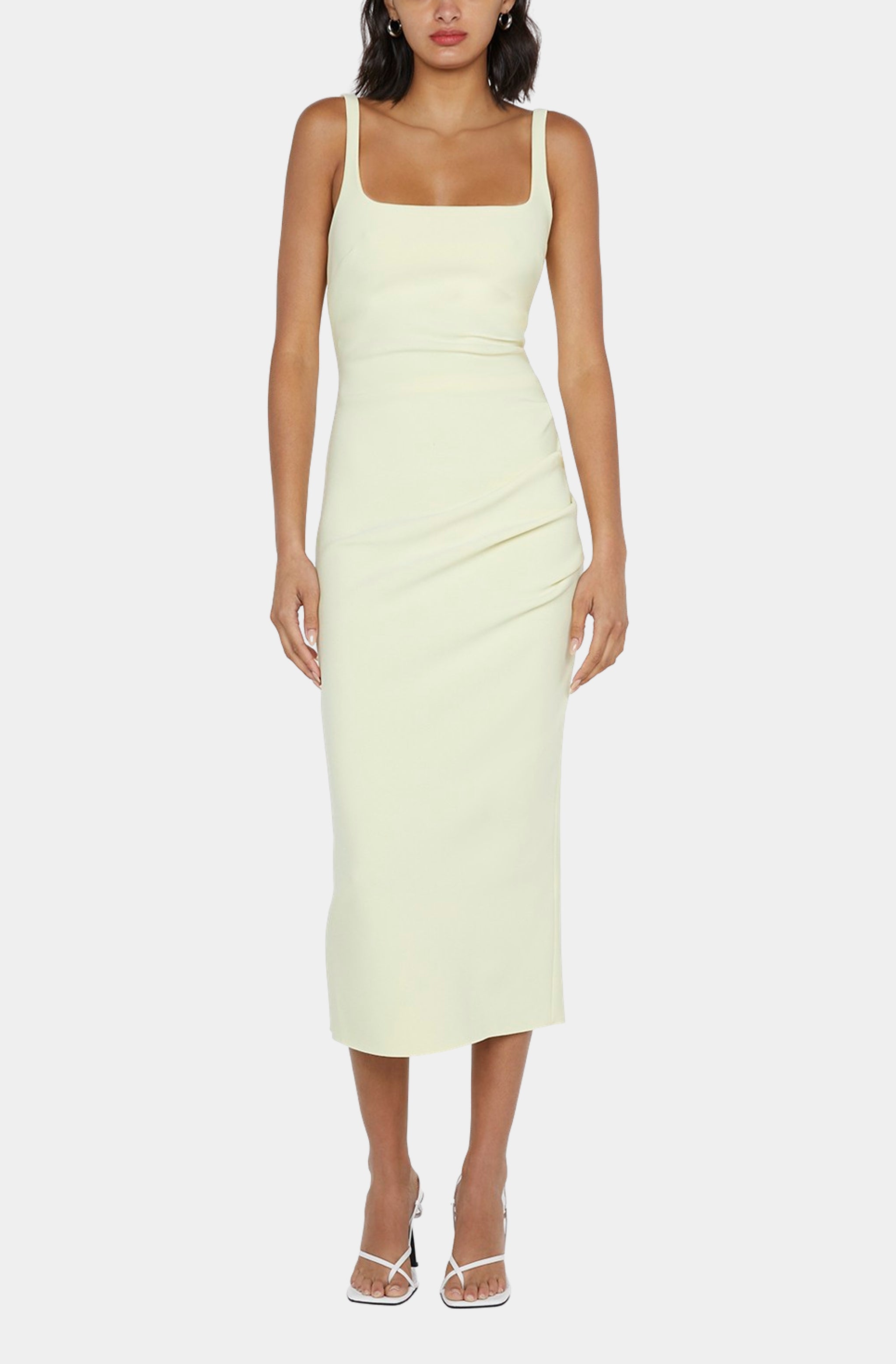Karina Tuck Midi Dress Hemline Woodway Karina Tuck Midi Dress Hemline Woodway