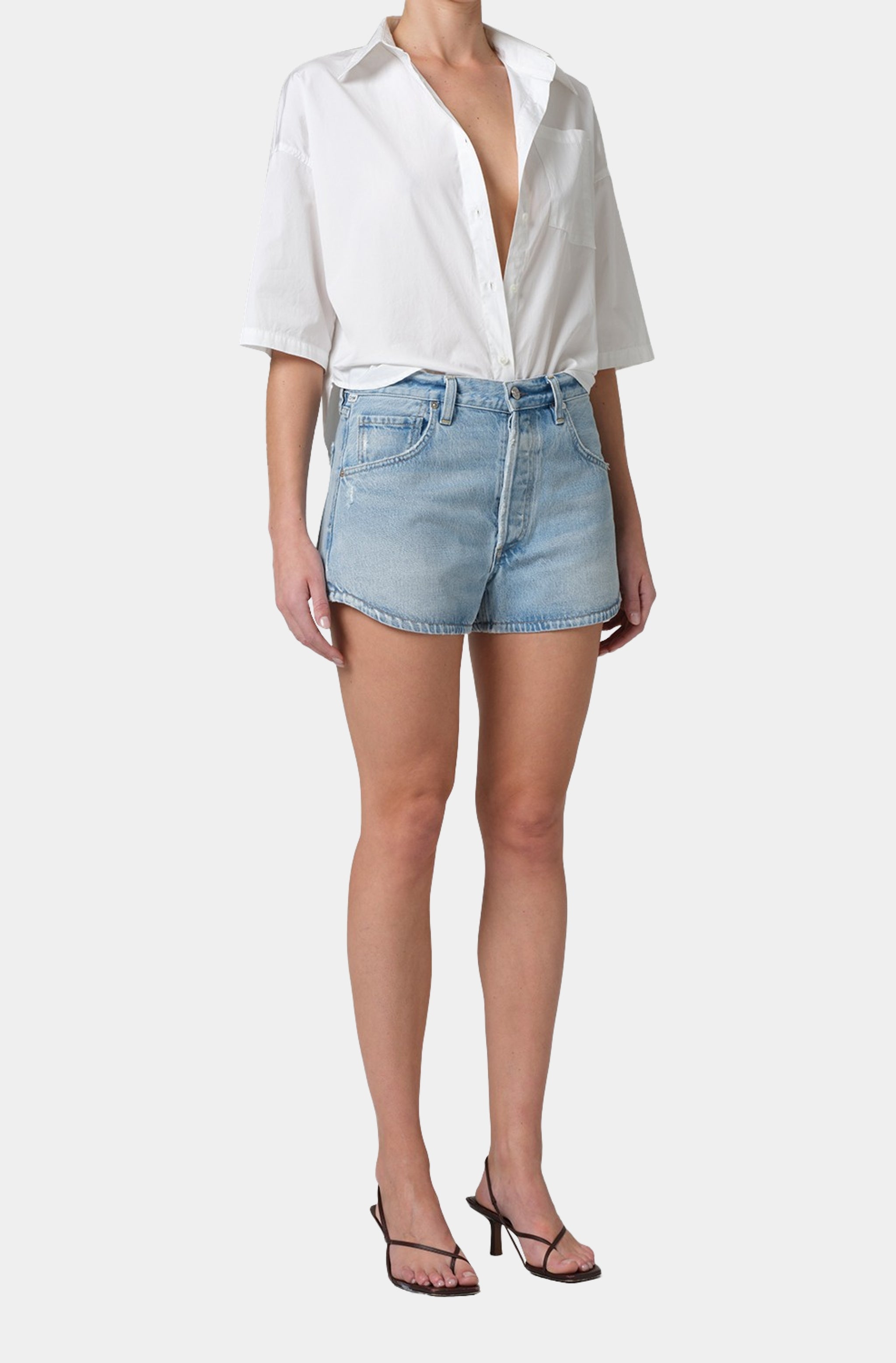 Abita Curved Hem Short