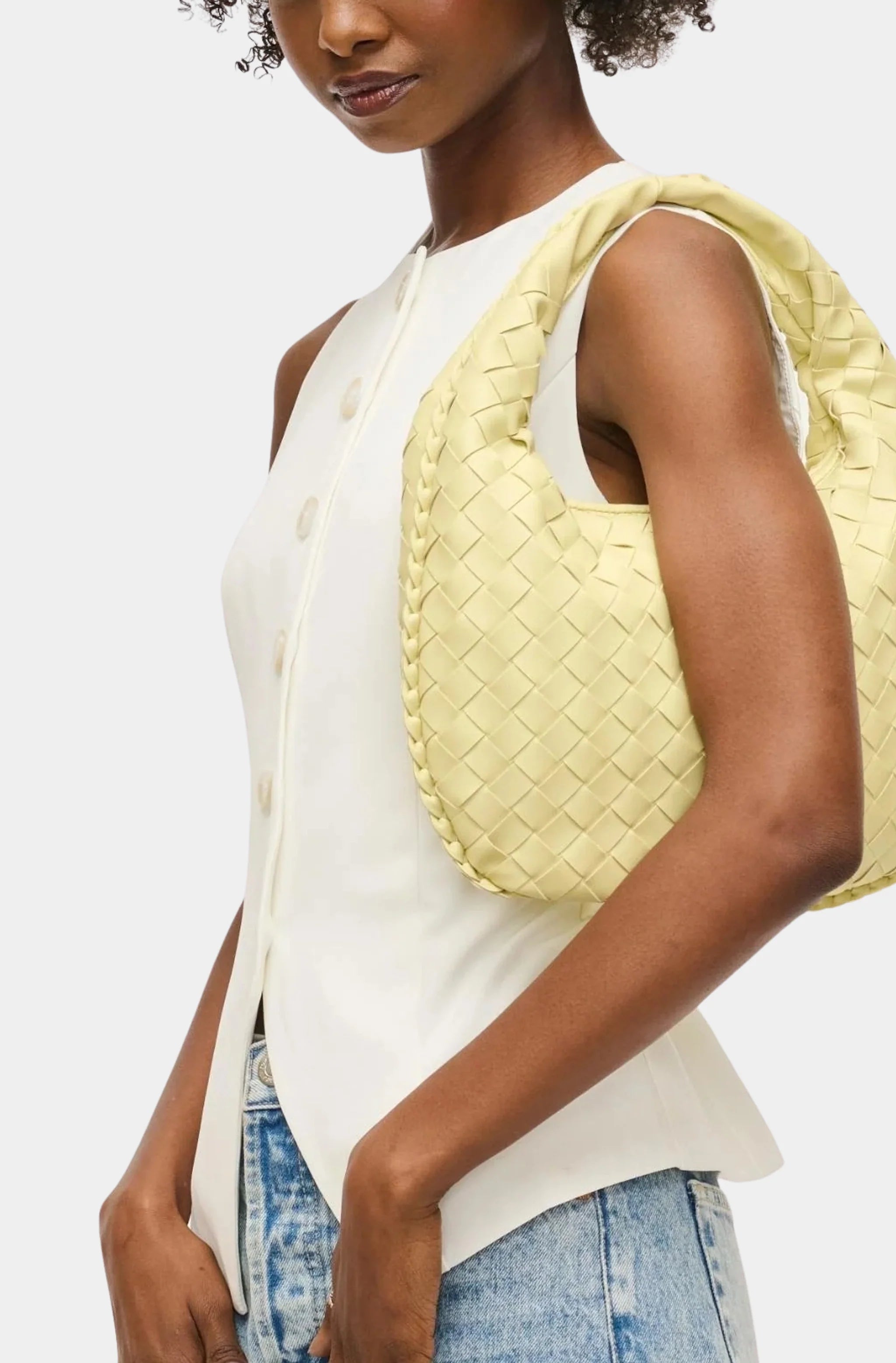 Wendy Woven Shoulder Bag