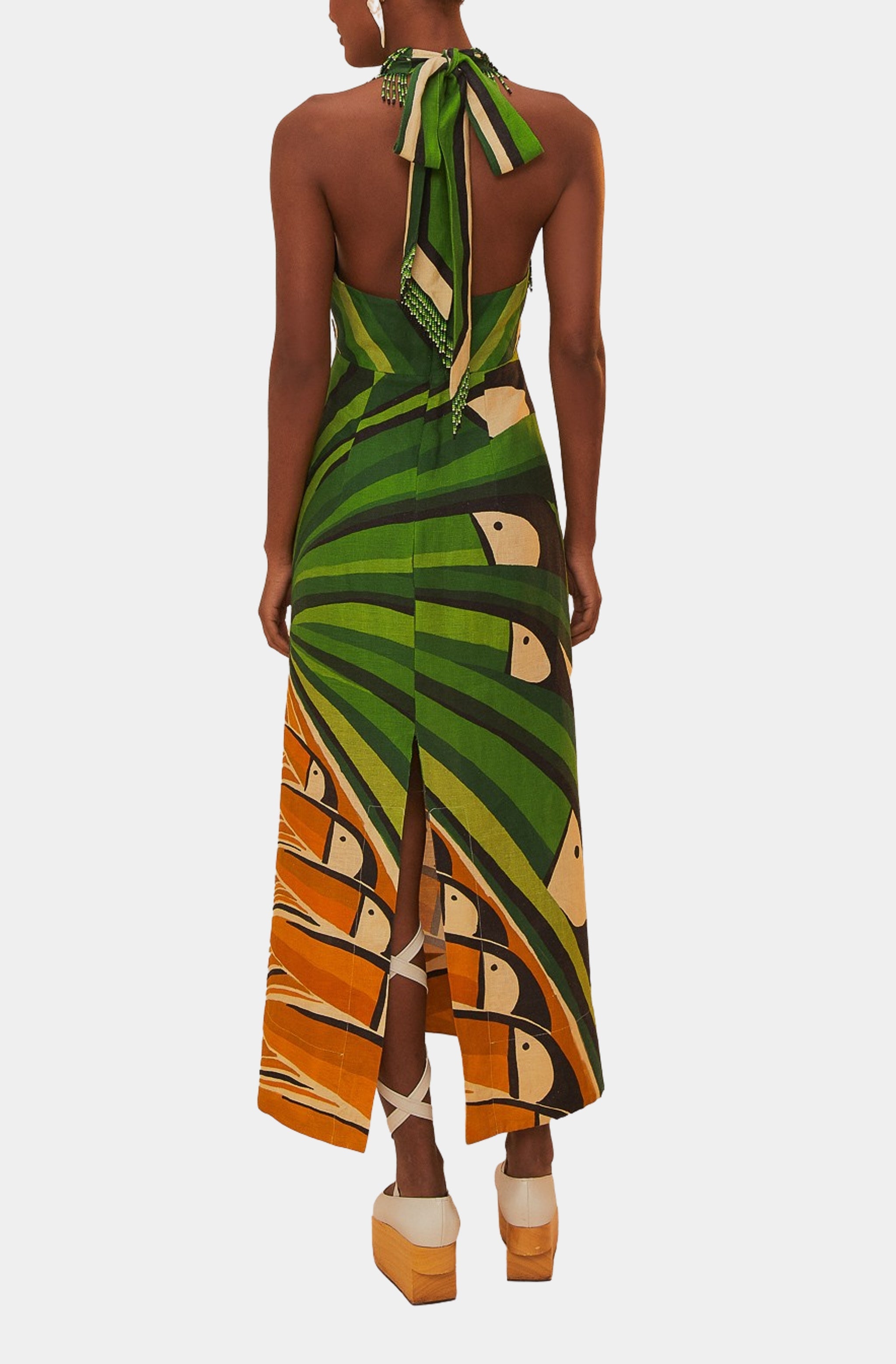 Toucan Tree Green Dress Toucan Tree Green Dress