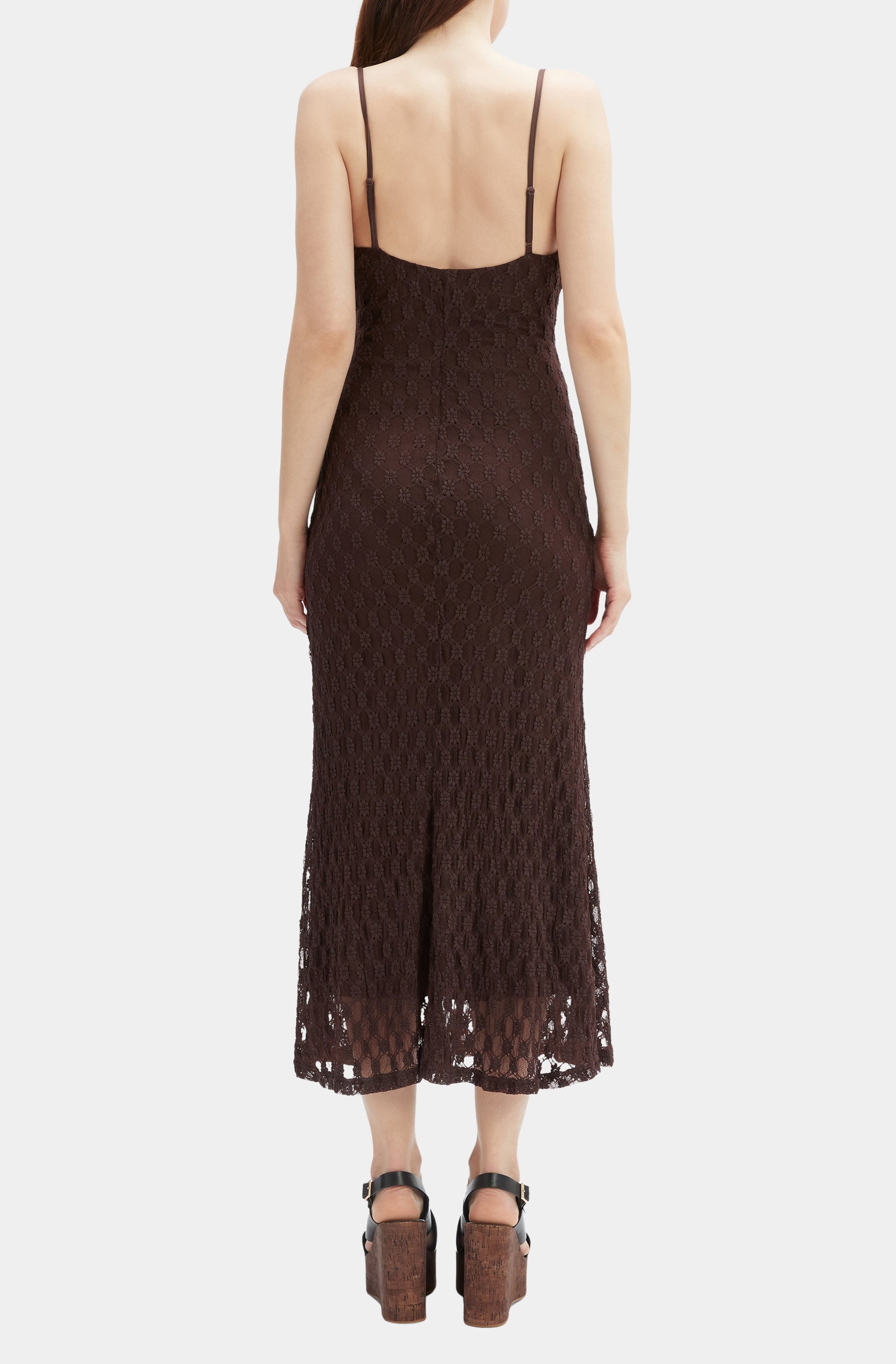 Adoni Mesh Midi Dress