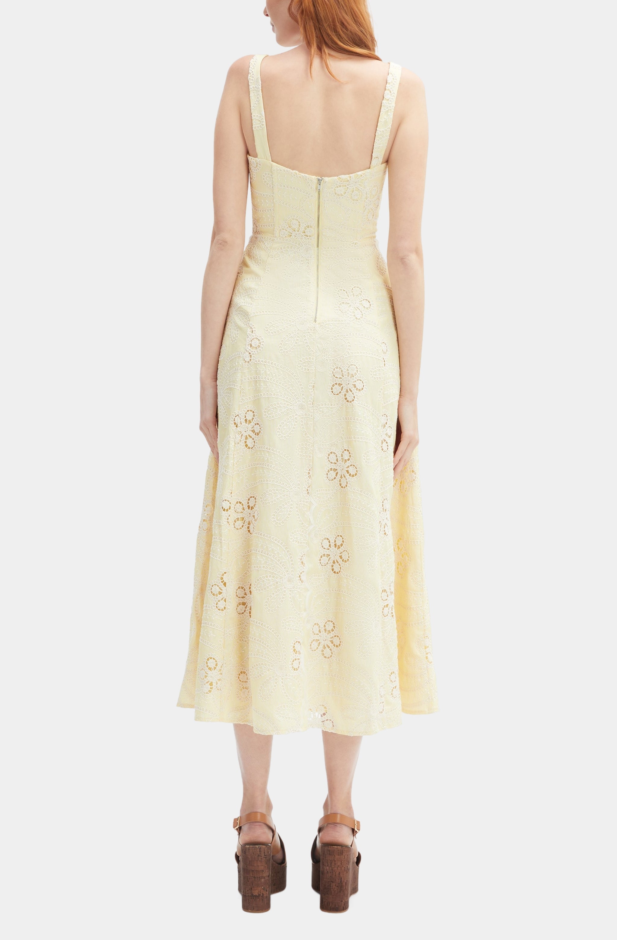Lilah Corset Midi Dress