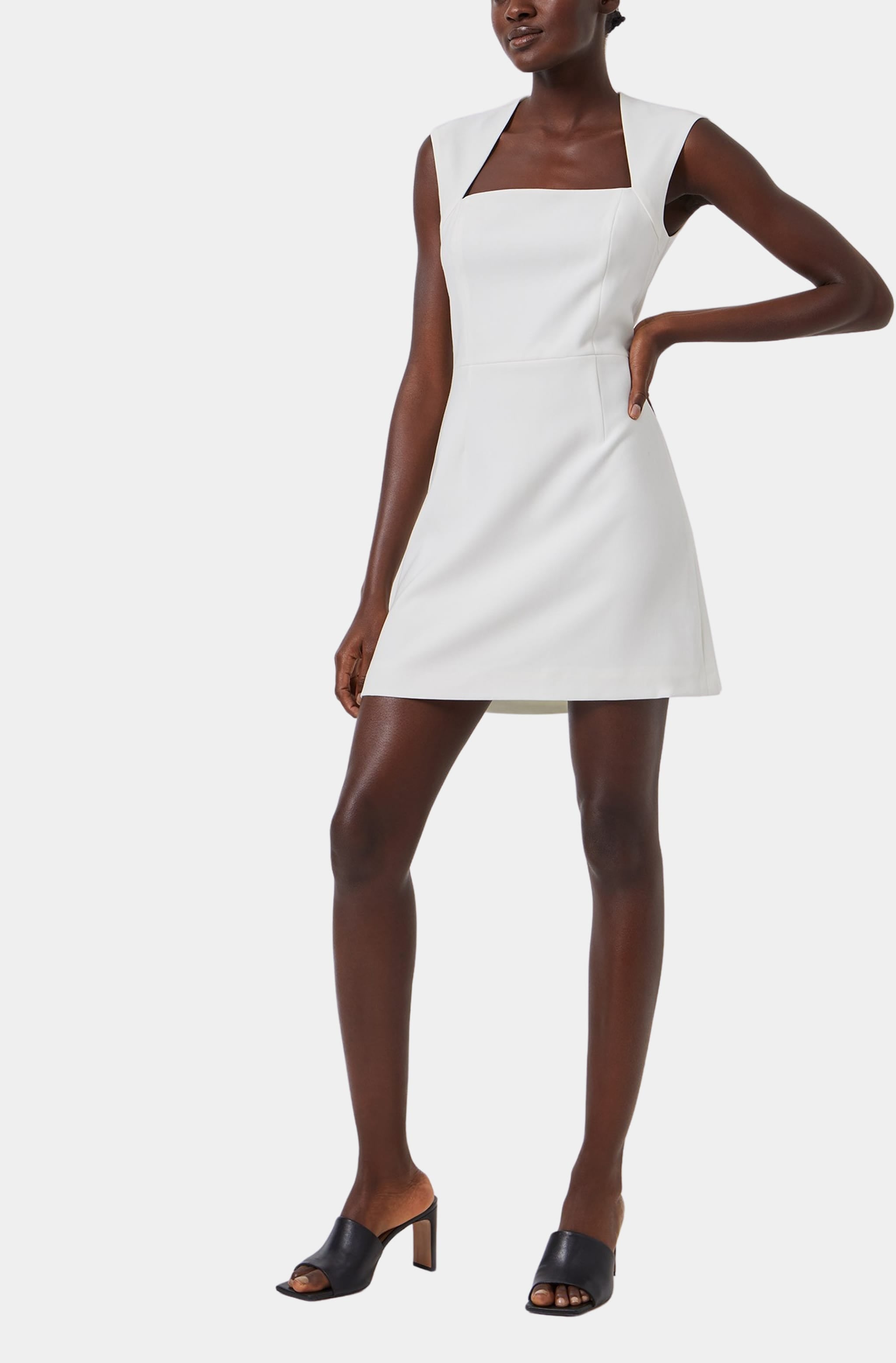 Whisper Ruth Square Neck Dress