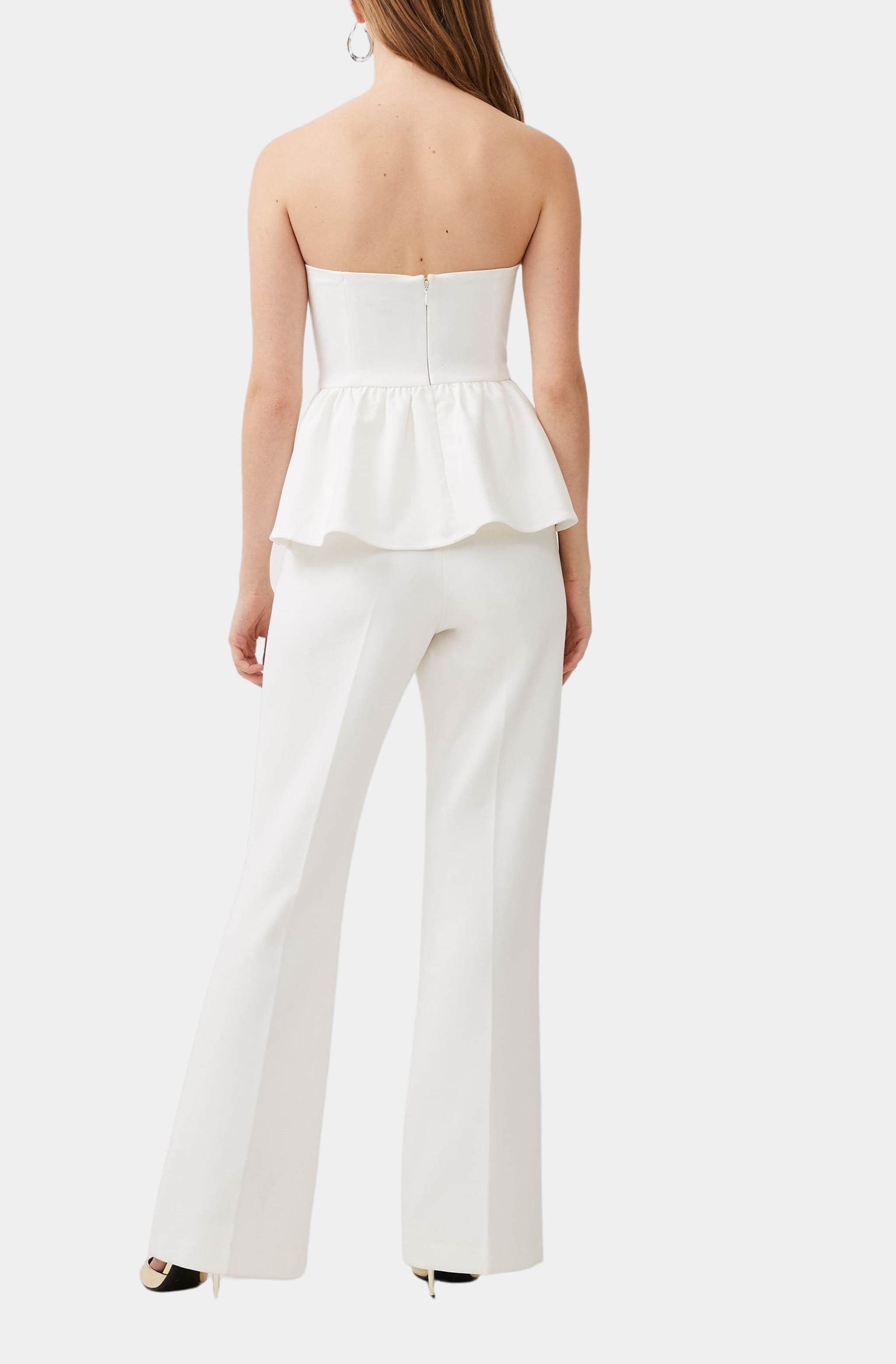 Whisper Strapless Peplum Top