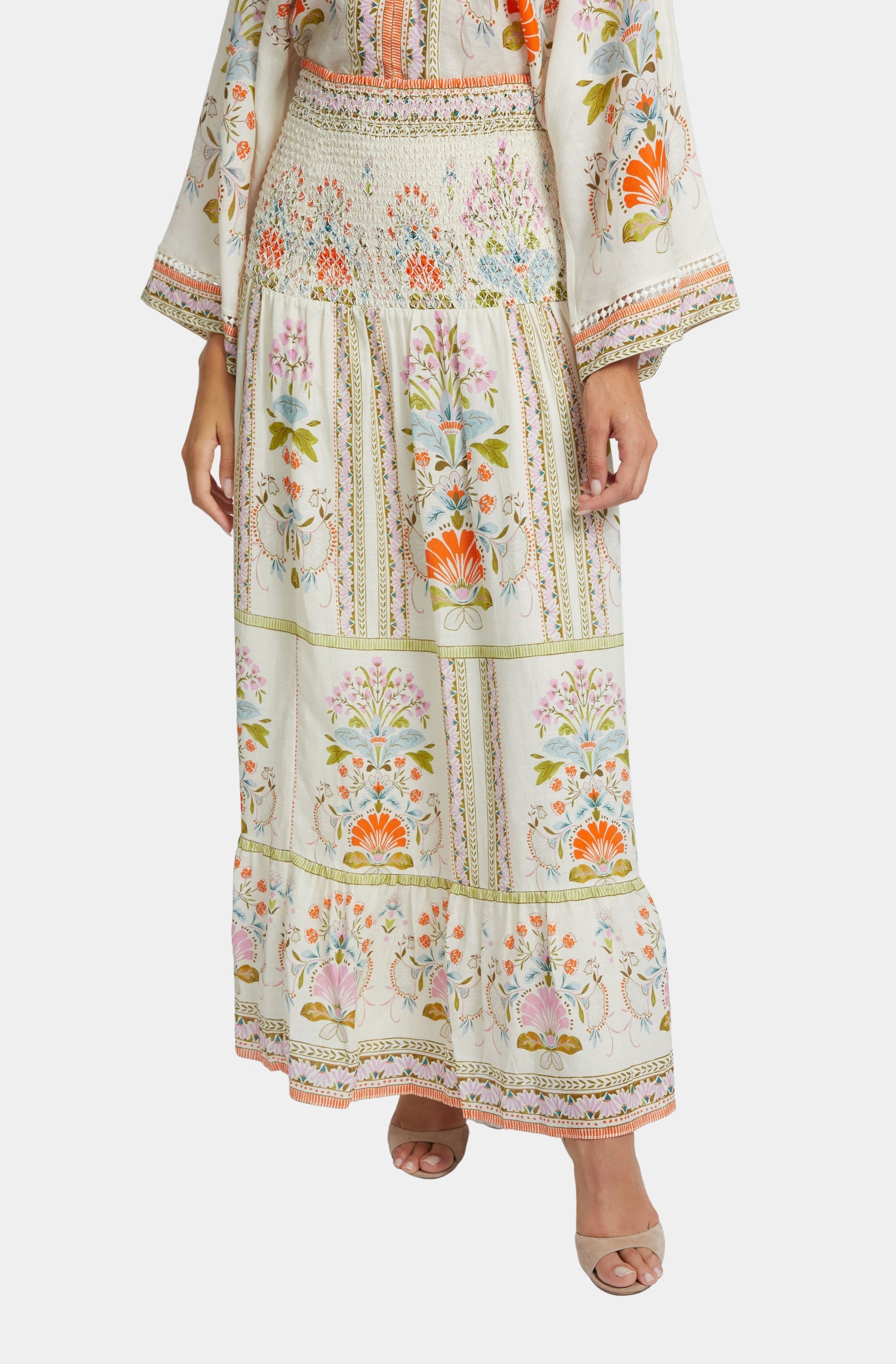 Chablis Vintage Floral Skirt