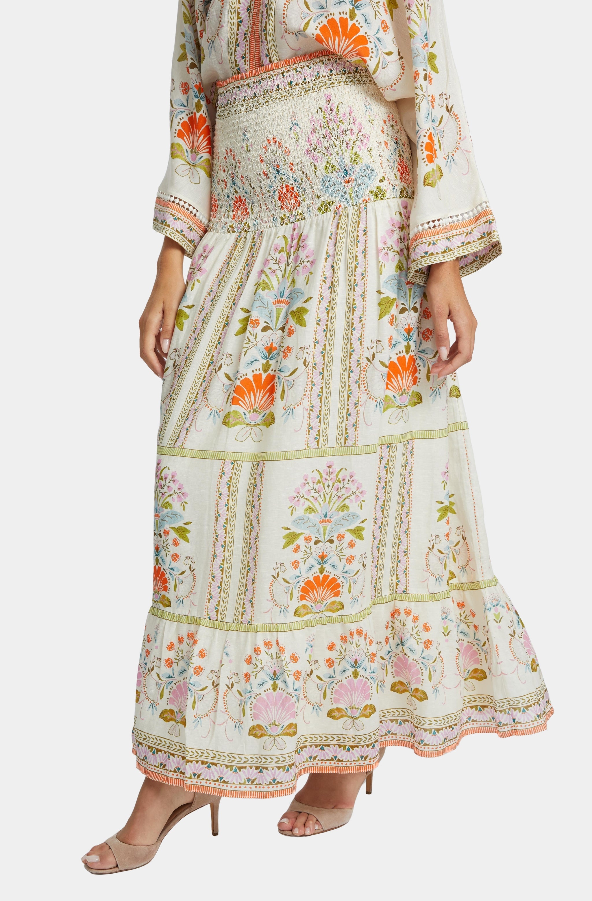 Chablis Vintage Floral Skirt