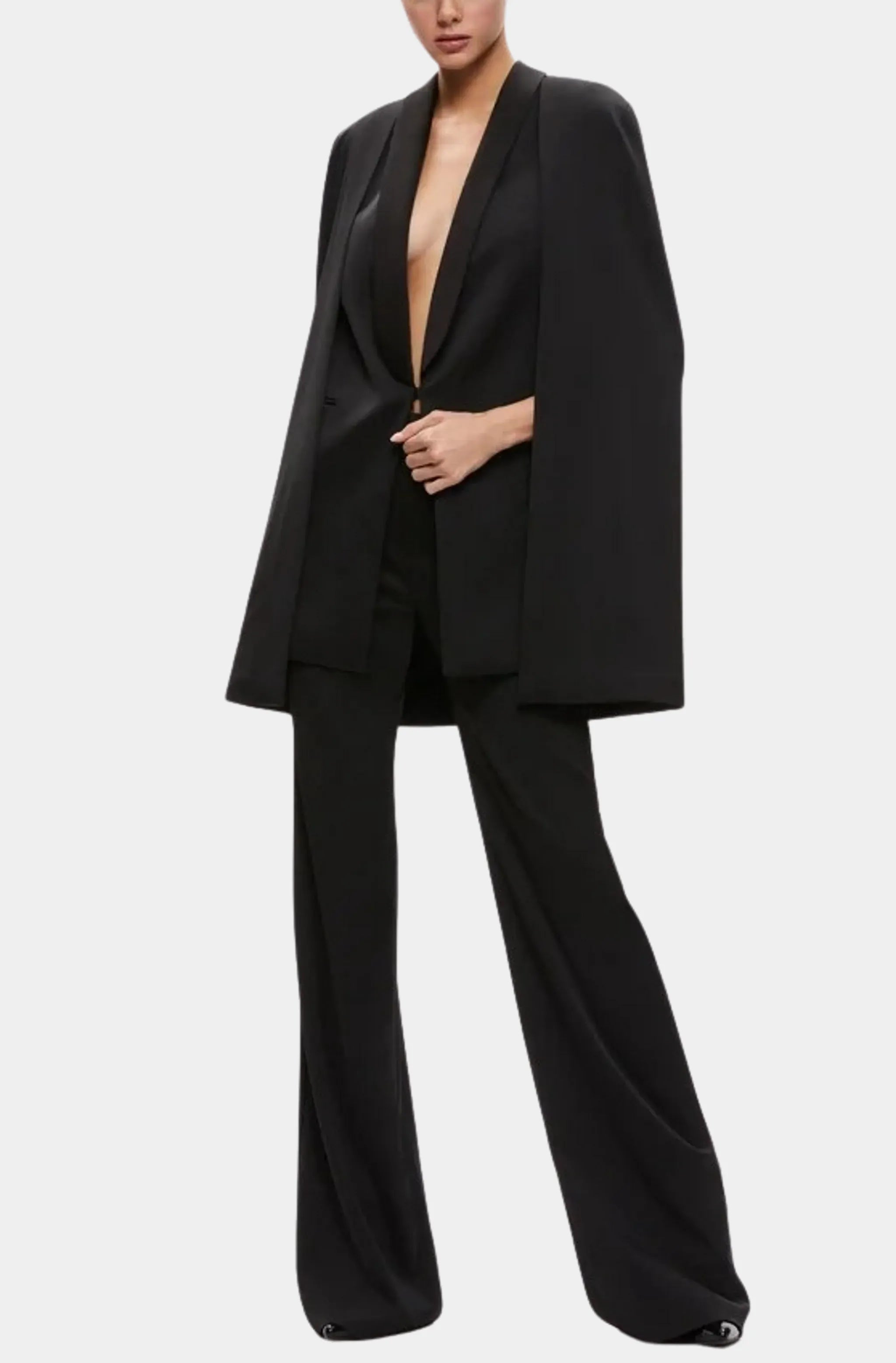 Merrie Shawl Collar Cape Vest