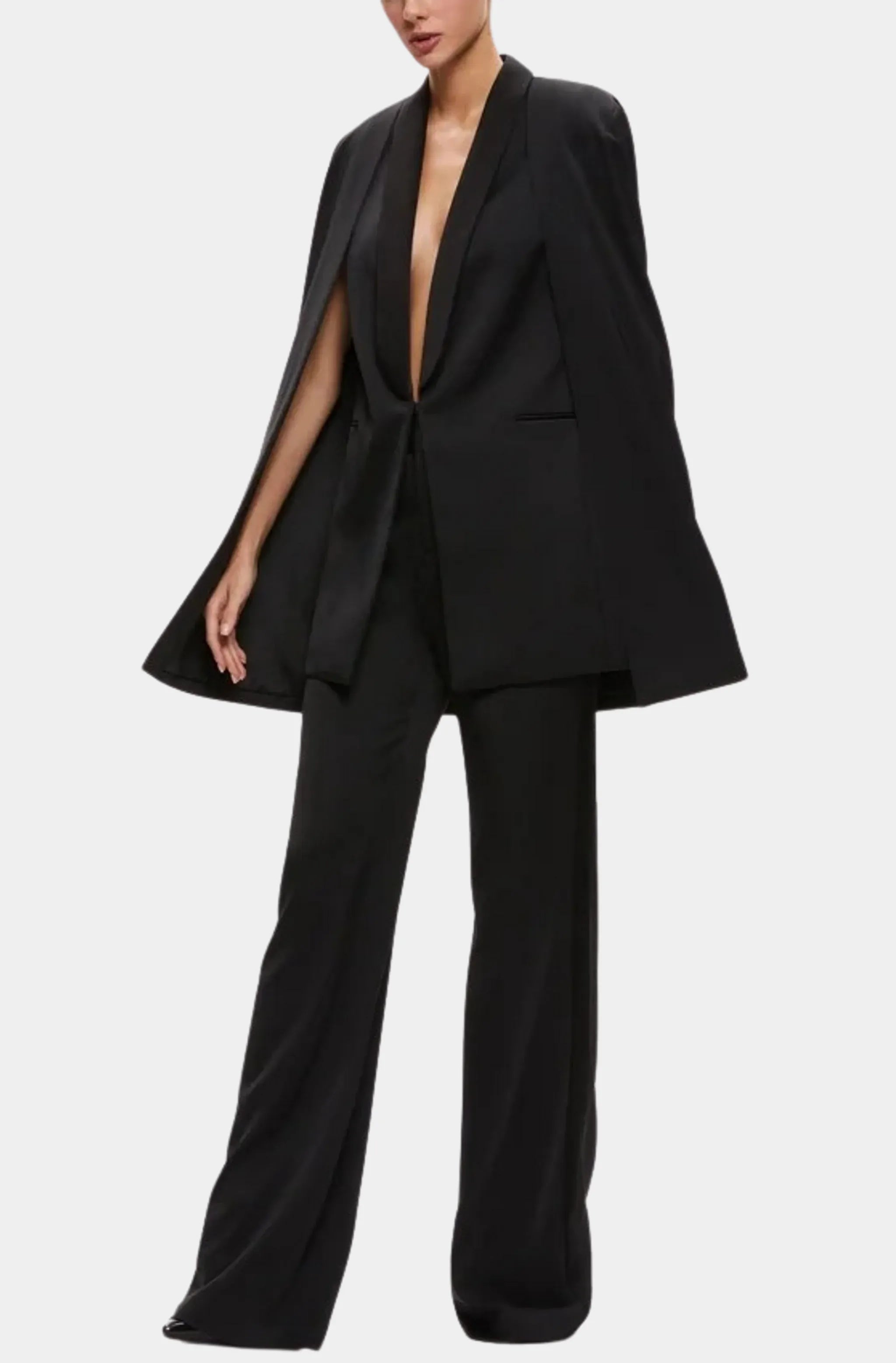 Merrie Shawl Collar Cape Vest