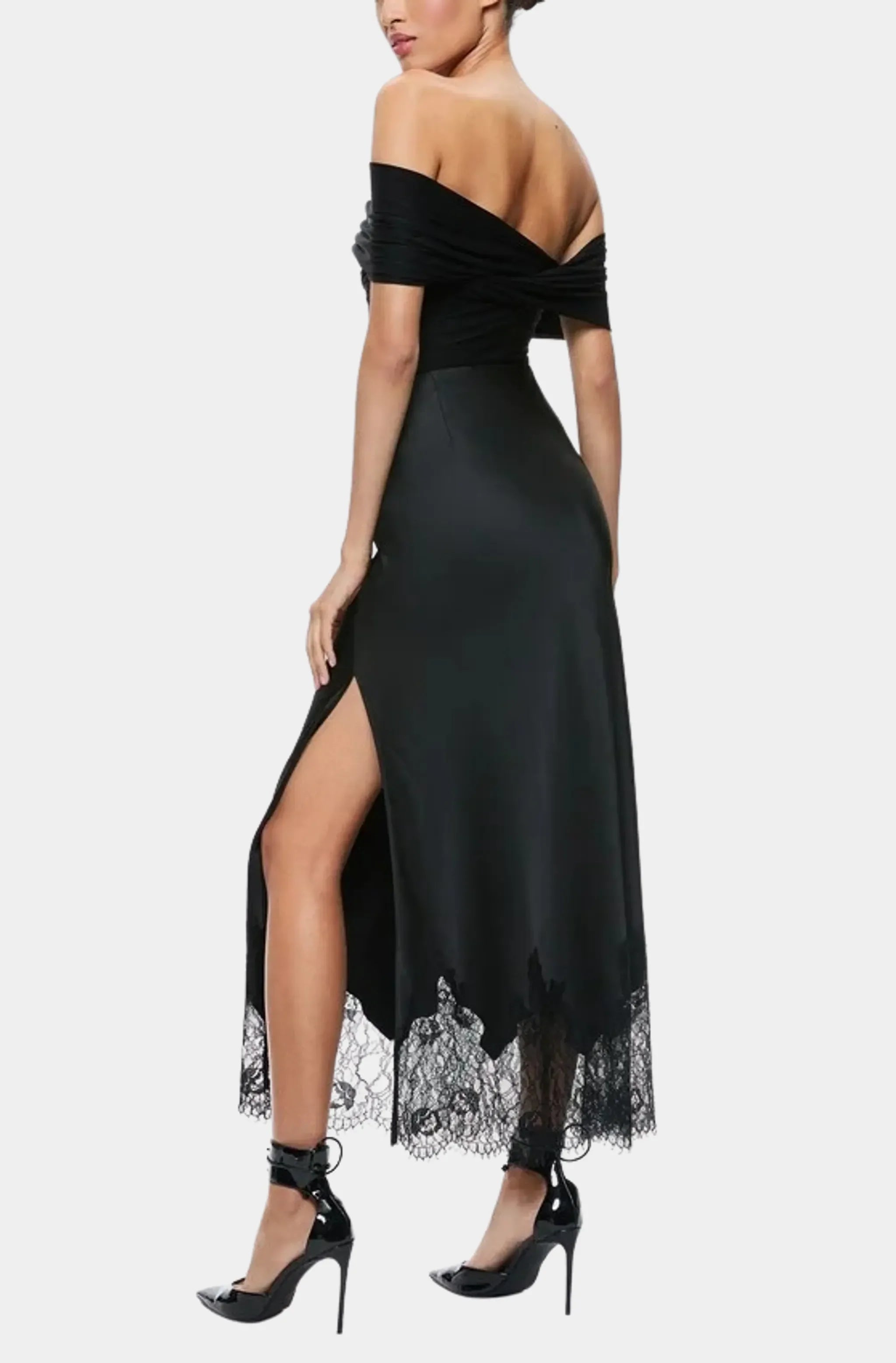 Arverne Off The Shoulder Cross Bodysuit