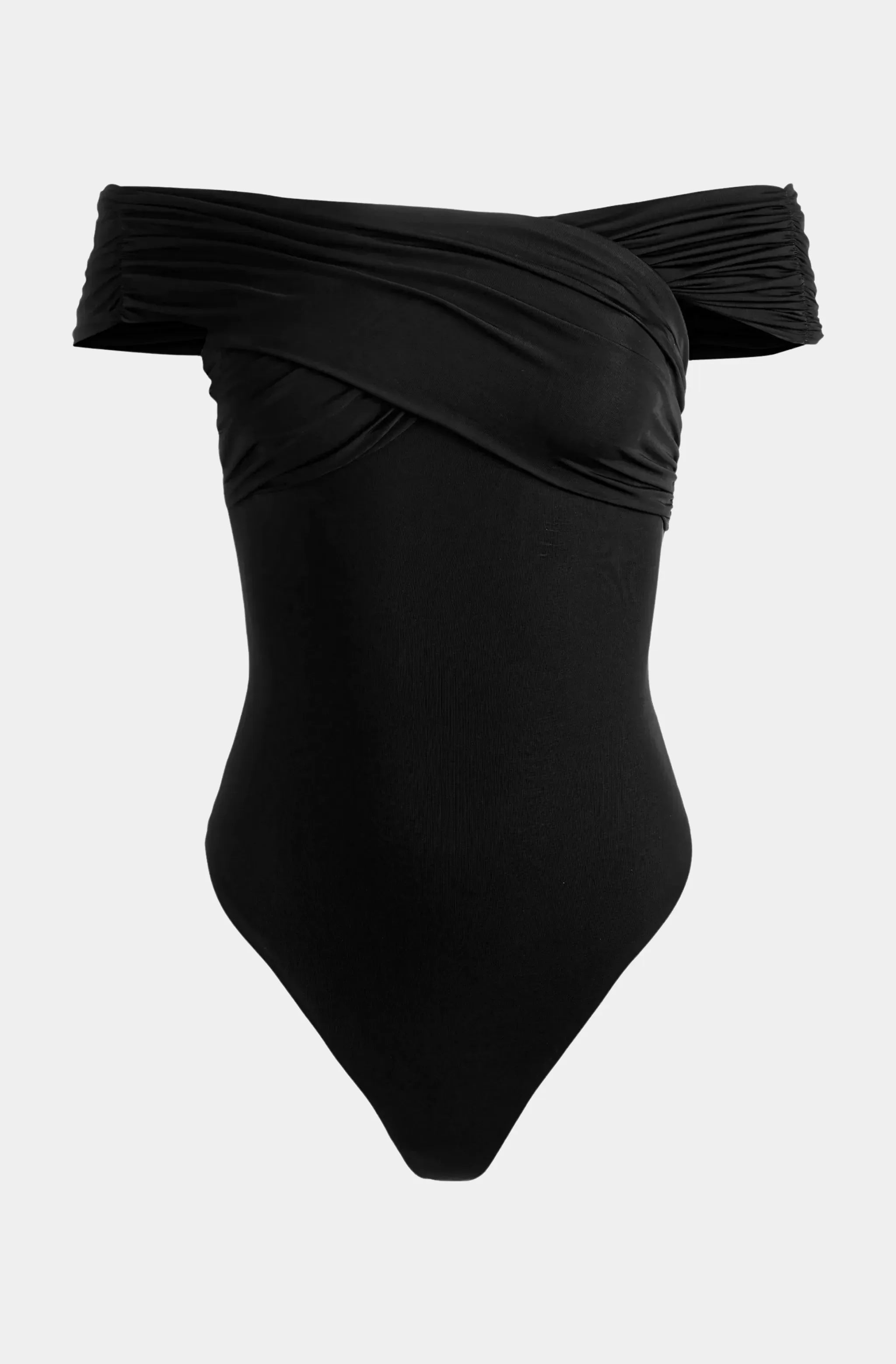 Arverne Off The Shoulder Cross Bodysuit