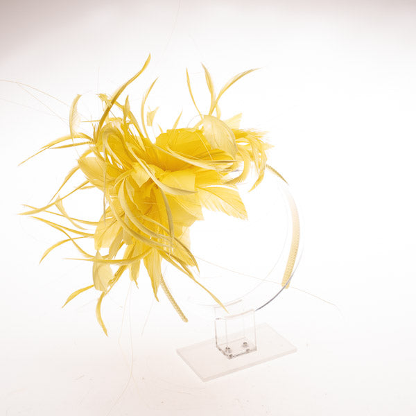 Double Feather Fascinator