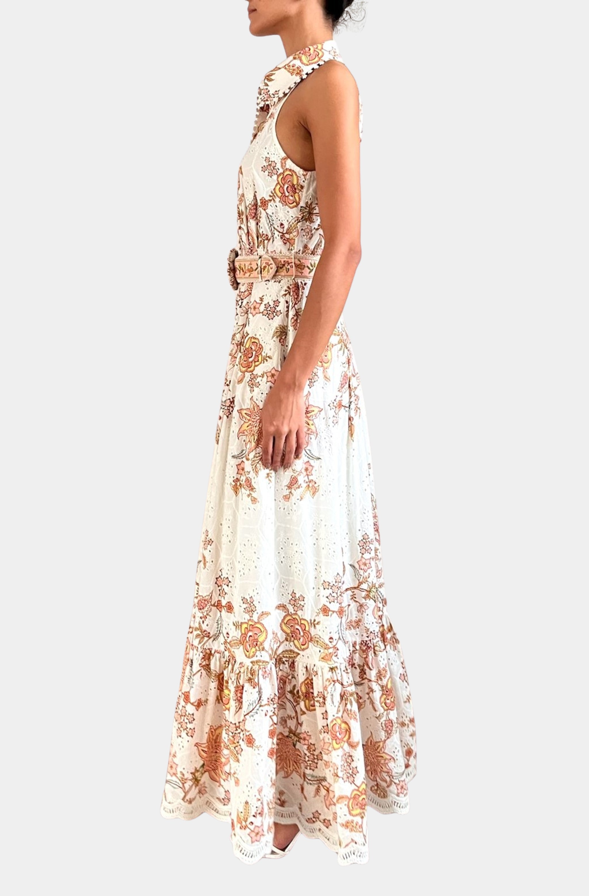 Long Shirt Dress with Buckle