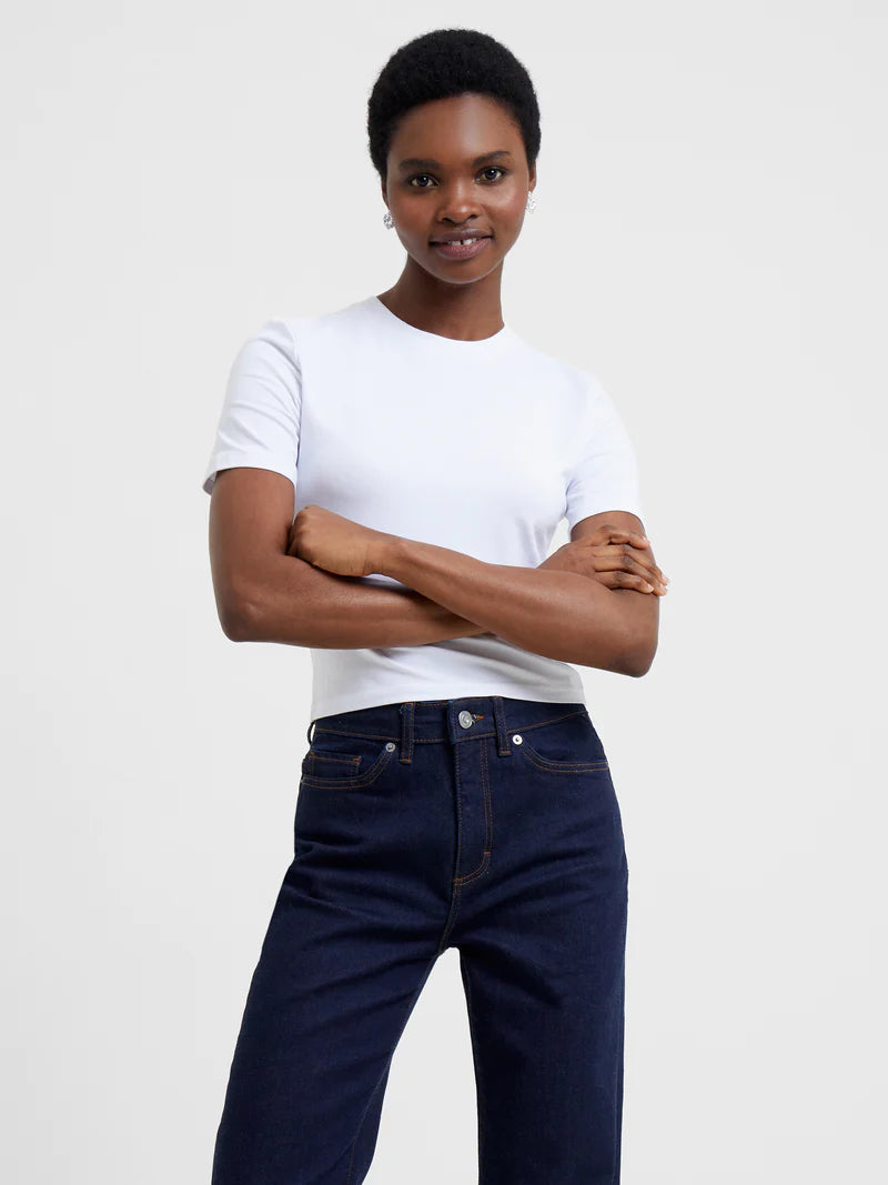 Rallie Cotton Short Sleeve Crewneck Tee