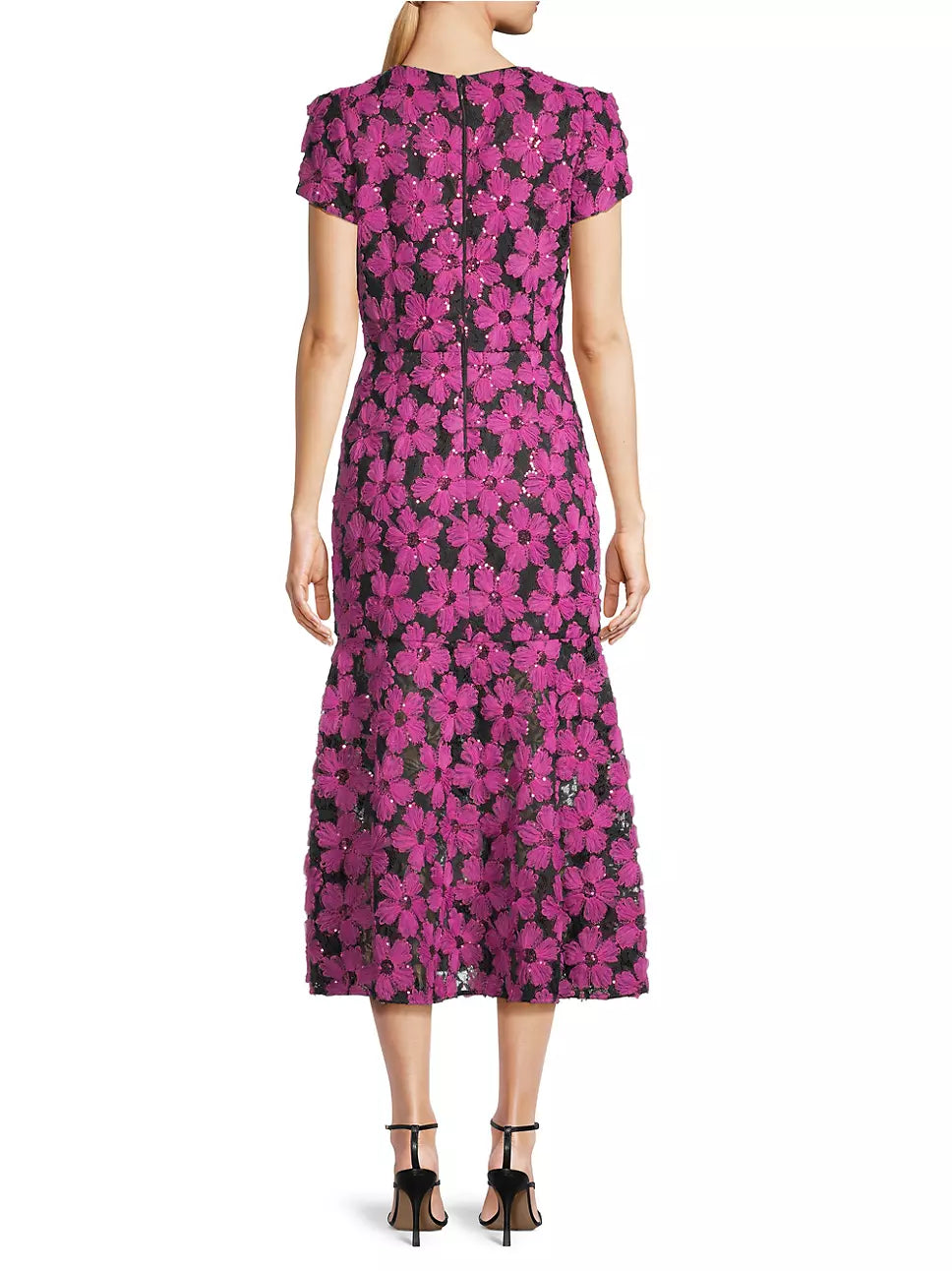 Tahlia Tulle Mesh Embroidery Dress