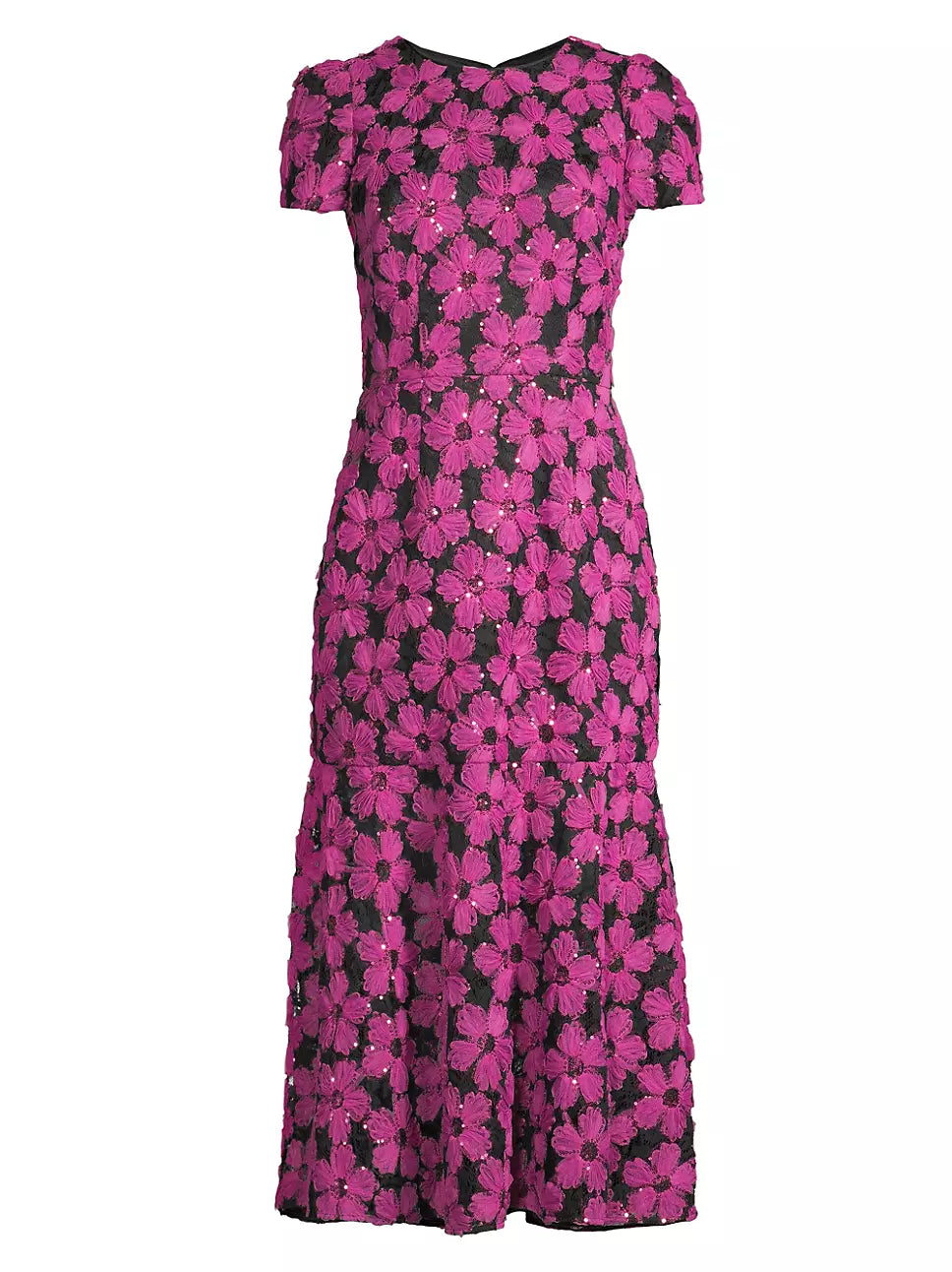 Tahlia Tulle Mesh Embroidery Dress