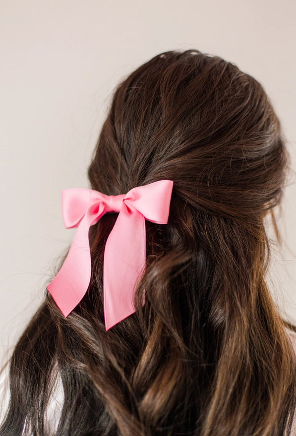 Silk Bow Clip