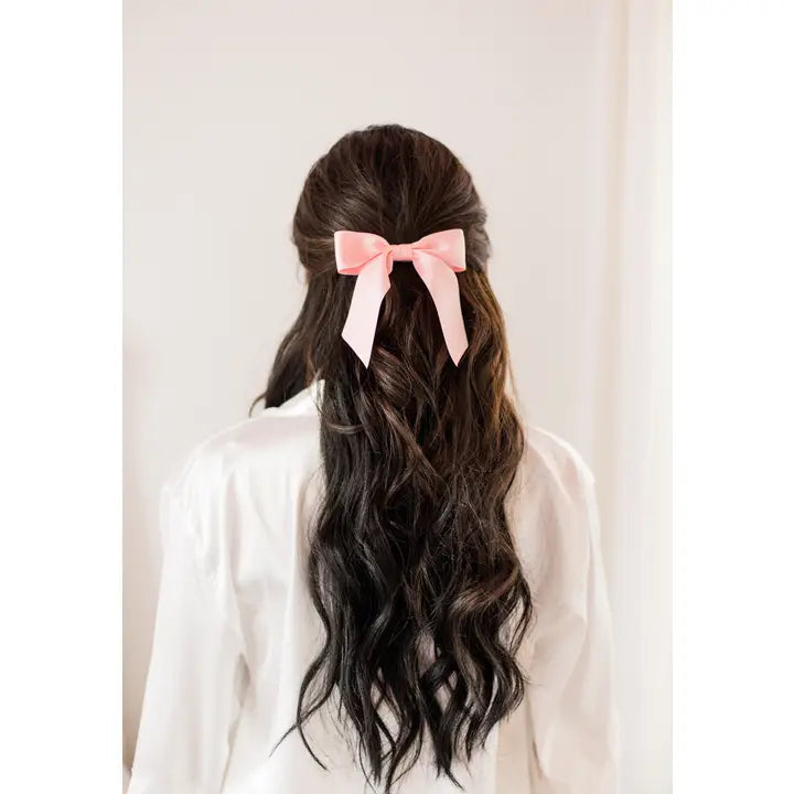 Silk Bow Clip