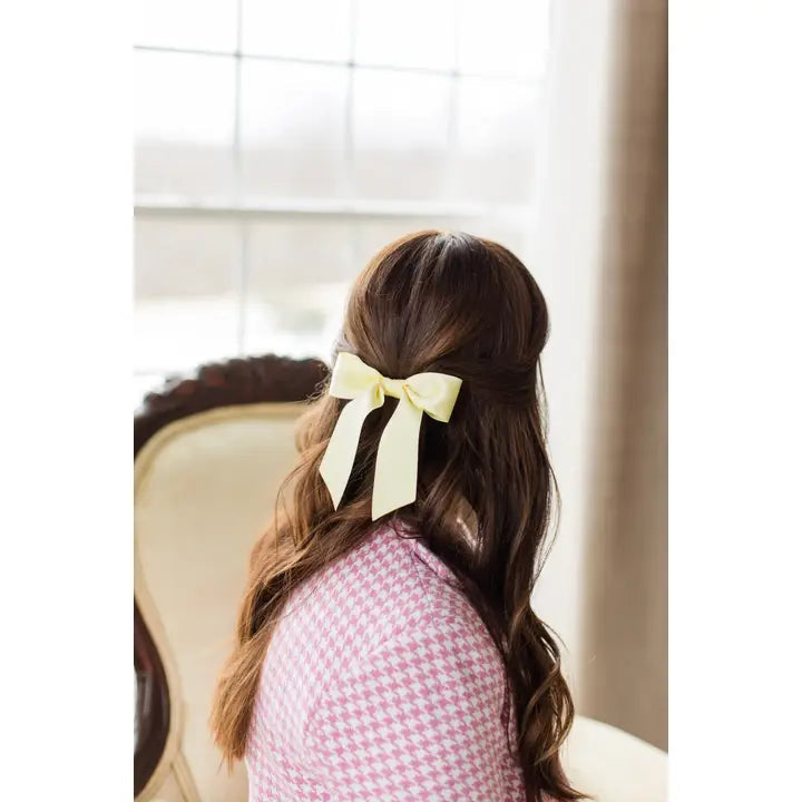 Silk Bow Clip