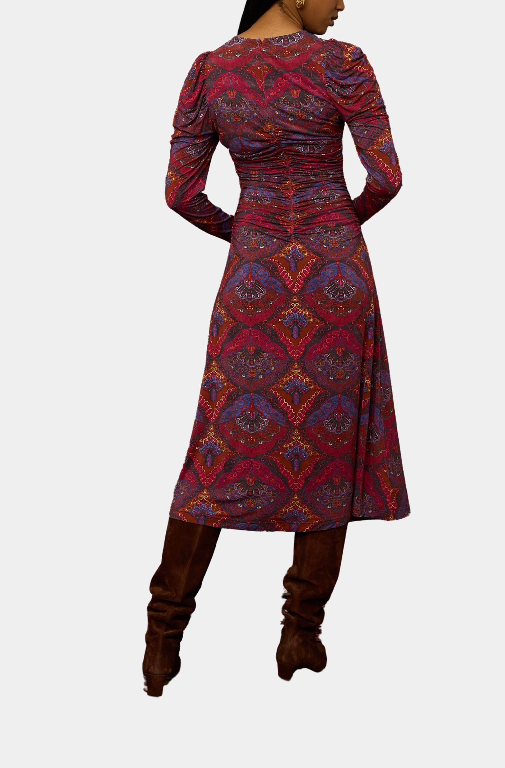 Astrid Maxi Dress Hemline Woodway Astrid Maxi Dress Hemline Woodway