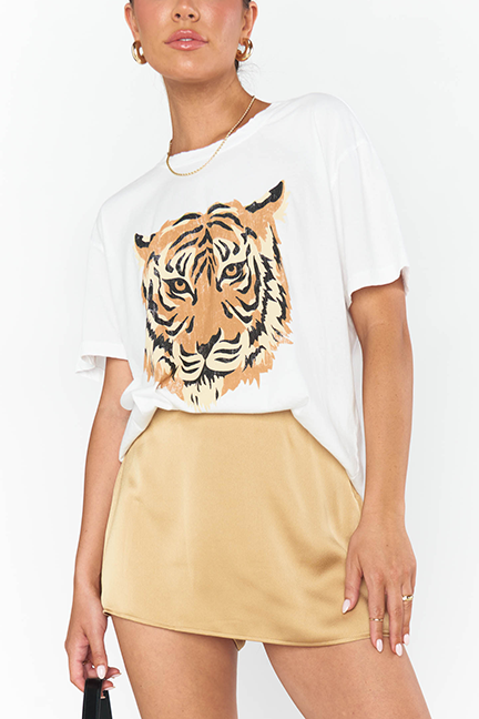 Hemline Exclusive Travis Tee Tiger Graphic