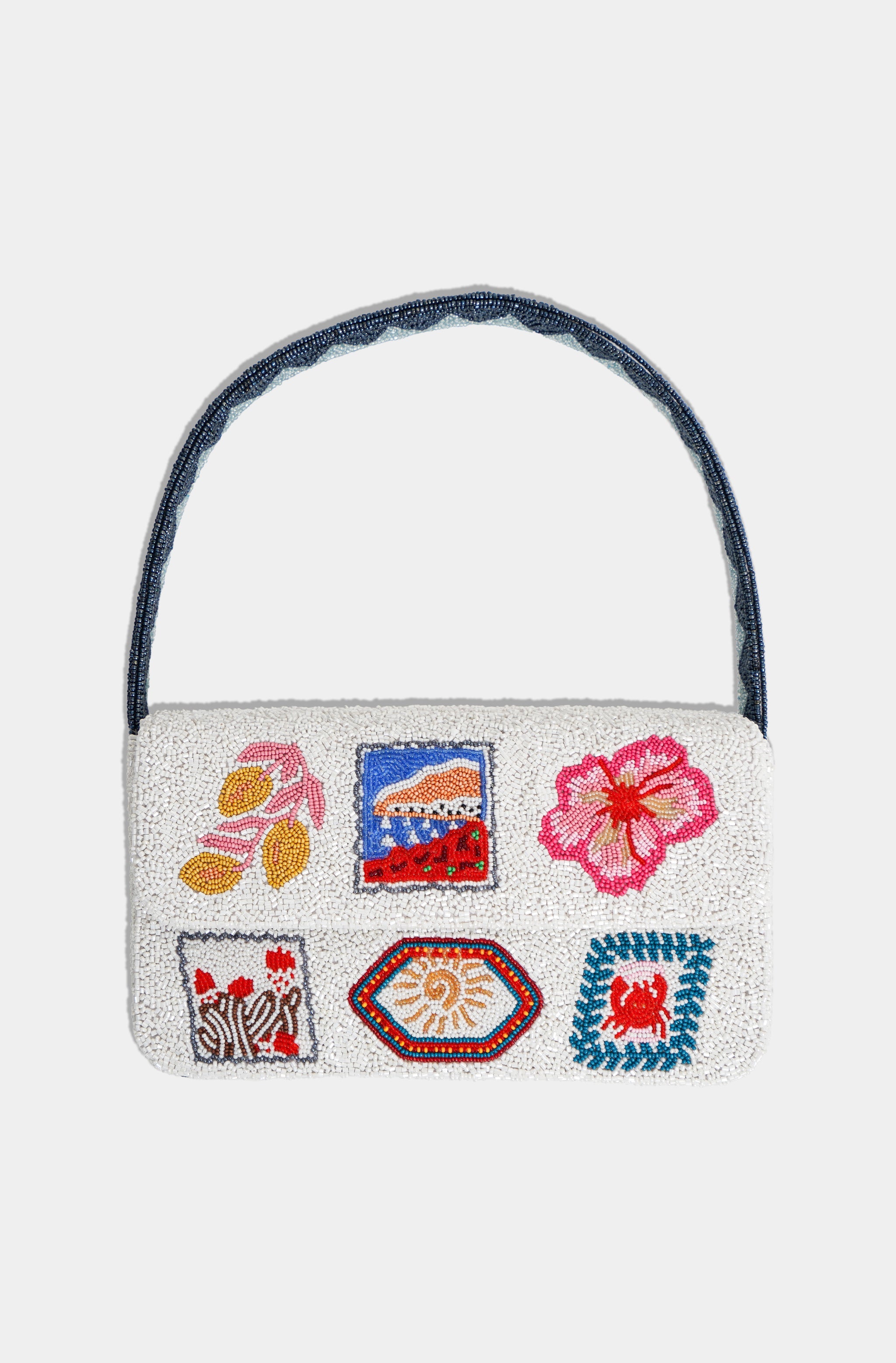 Hemline Exclusive Stamp Shoulder Bag