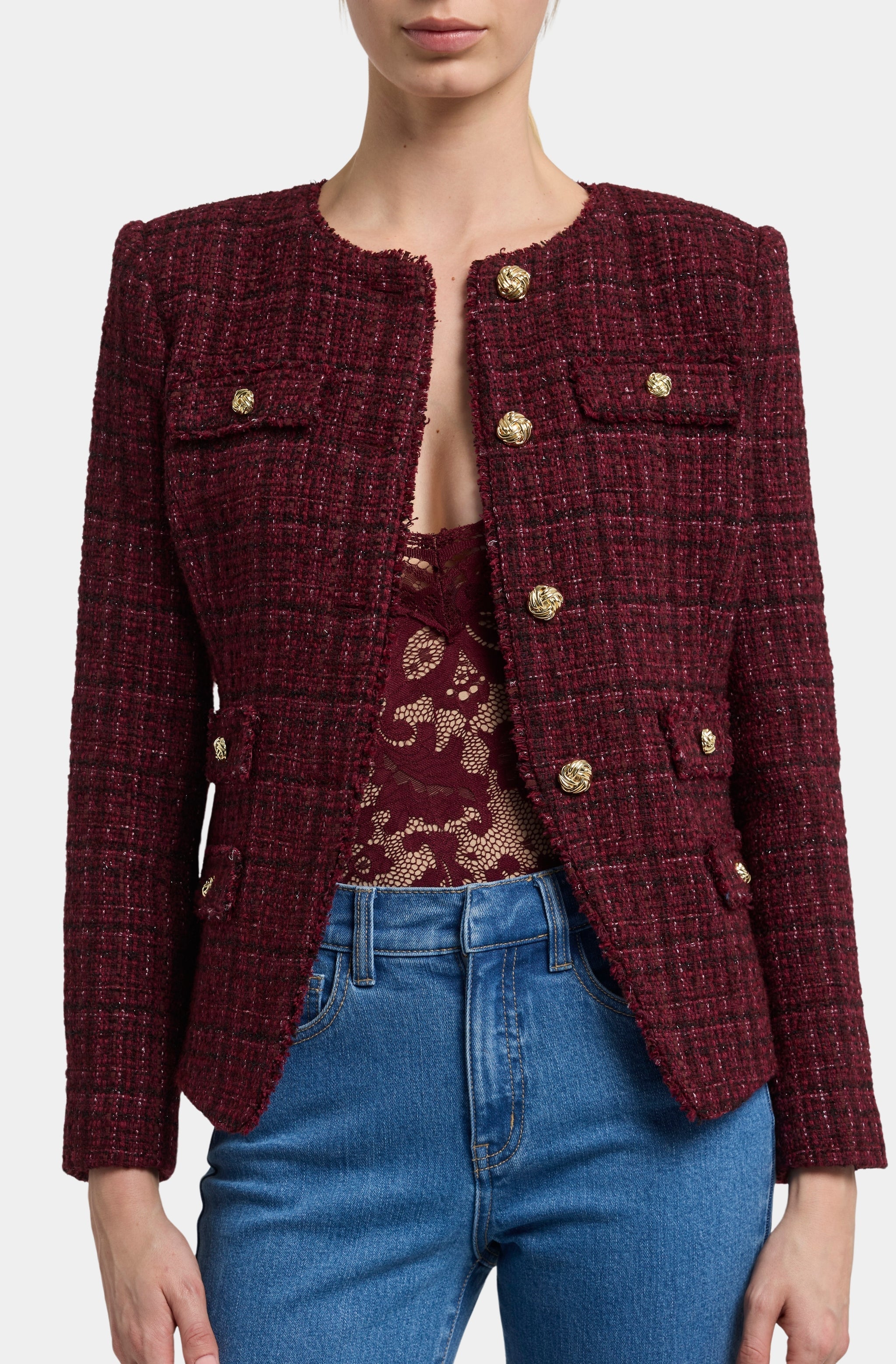 Havana Tweed Jacket