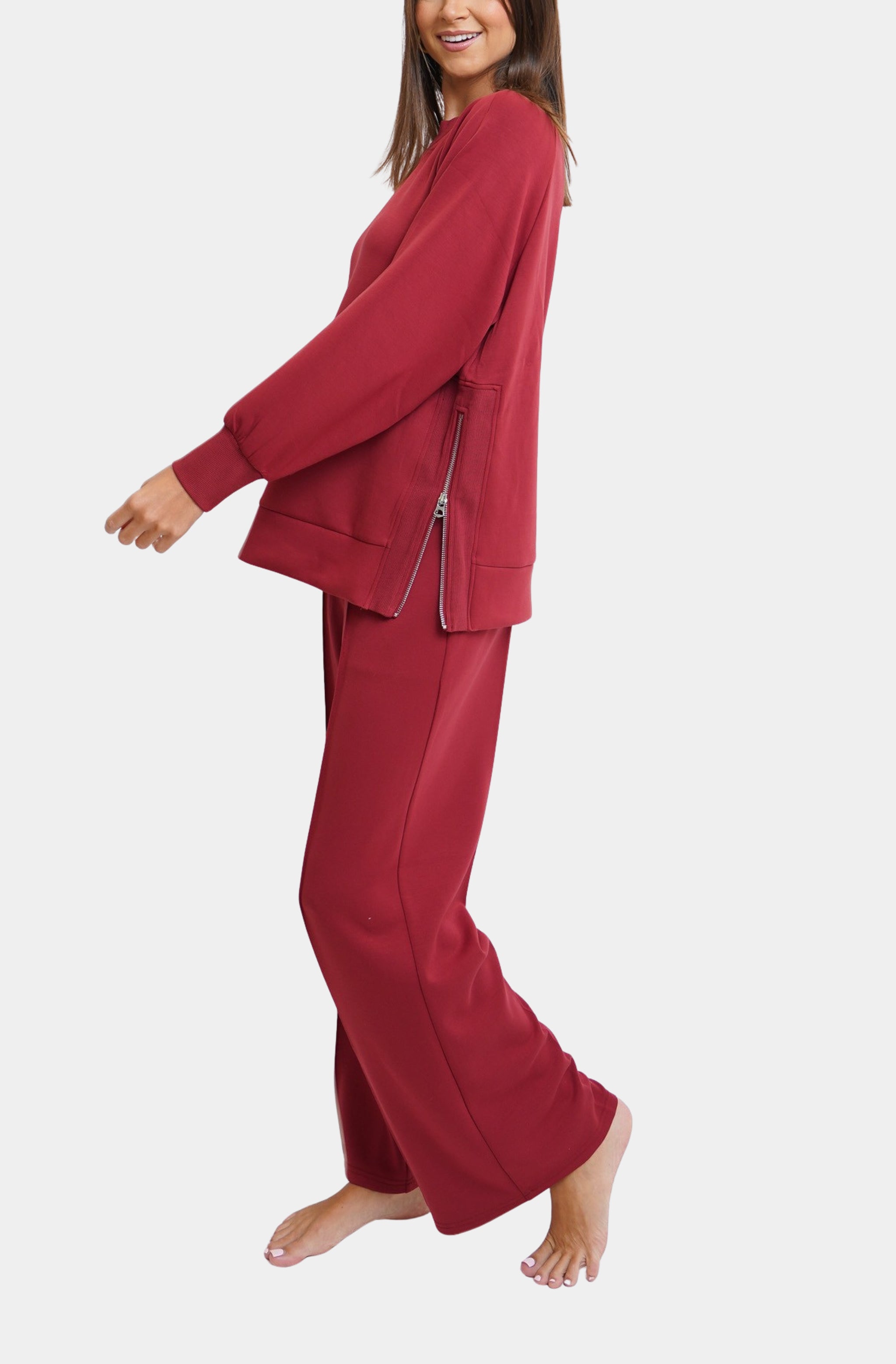 The Side Slit Pullover