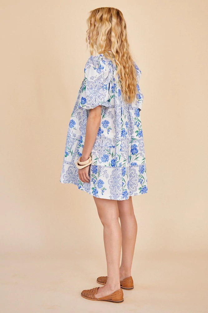 Jenkins Dress Floral Medallion