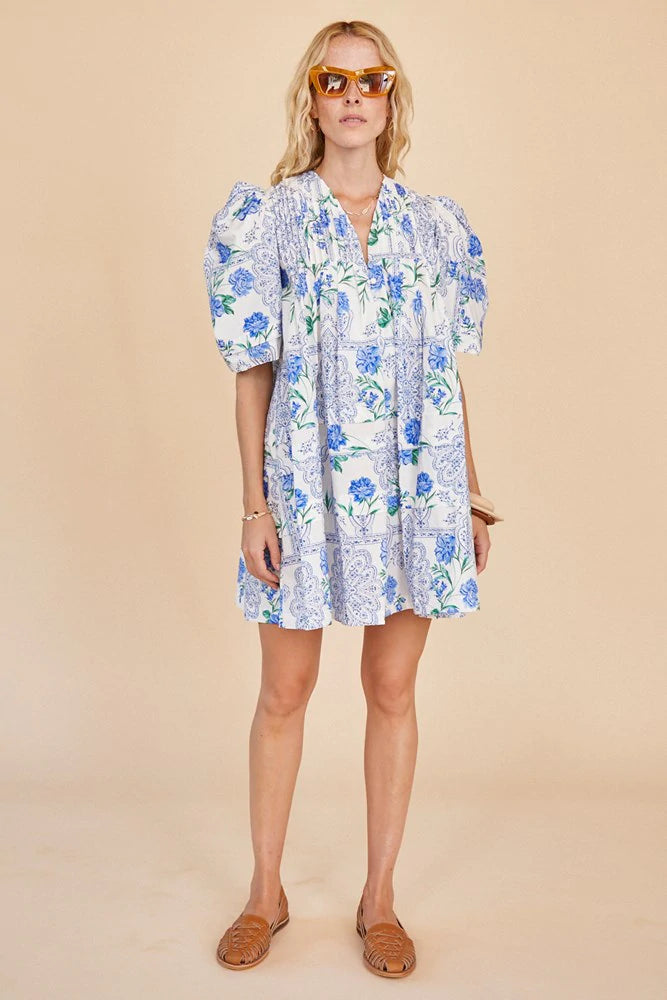 Jenkins Dress Floral Medallion