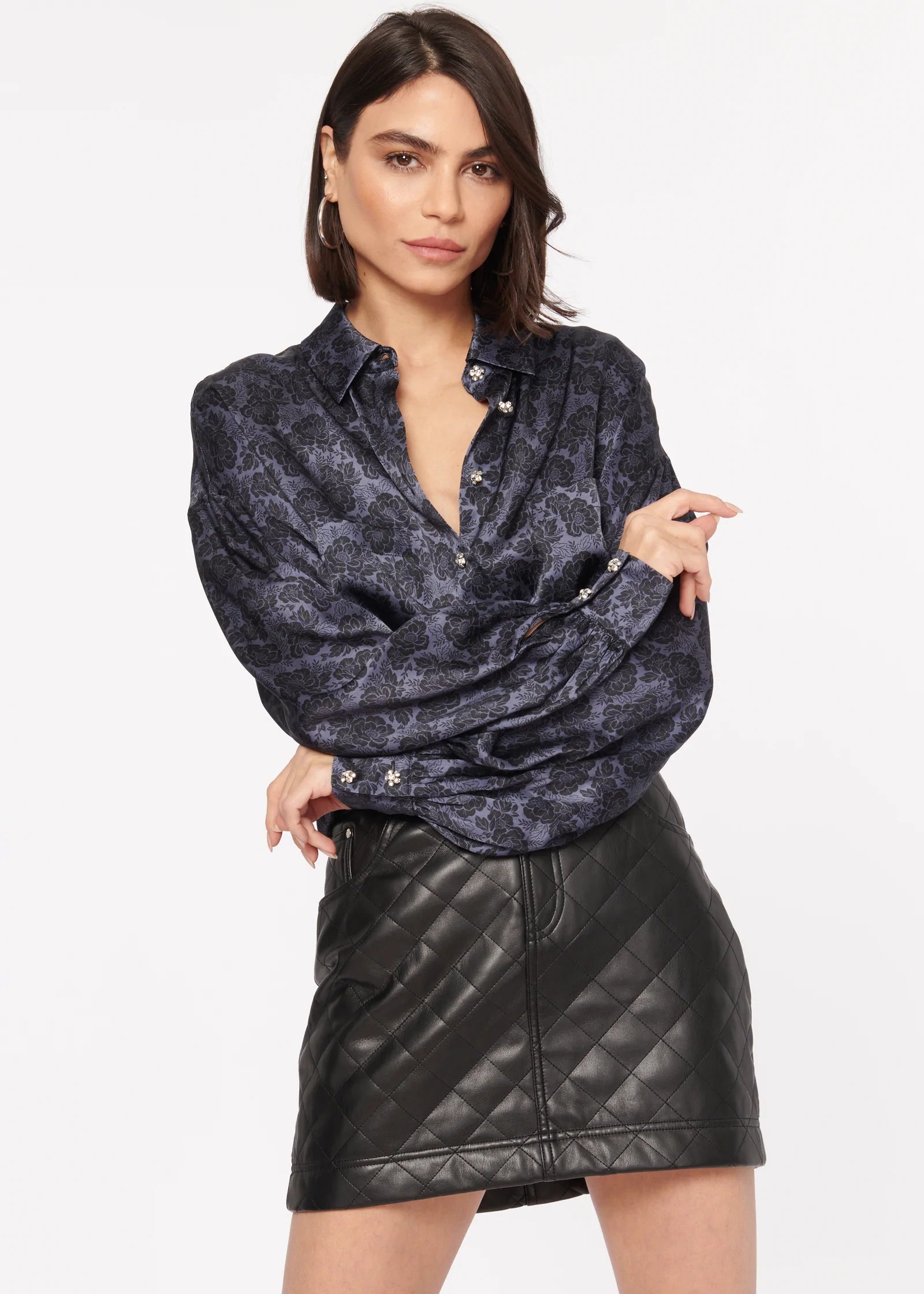 Belkis Charmeuse Bodysuit
