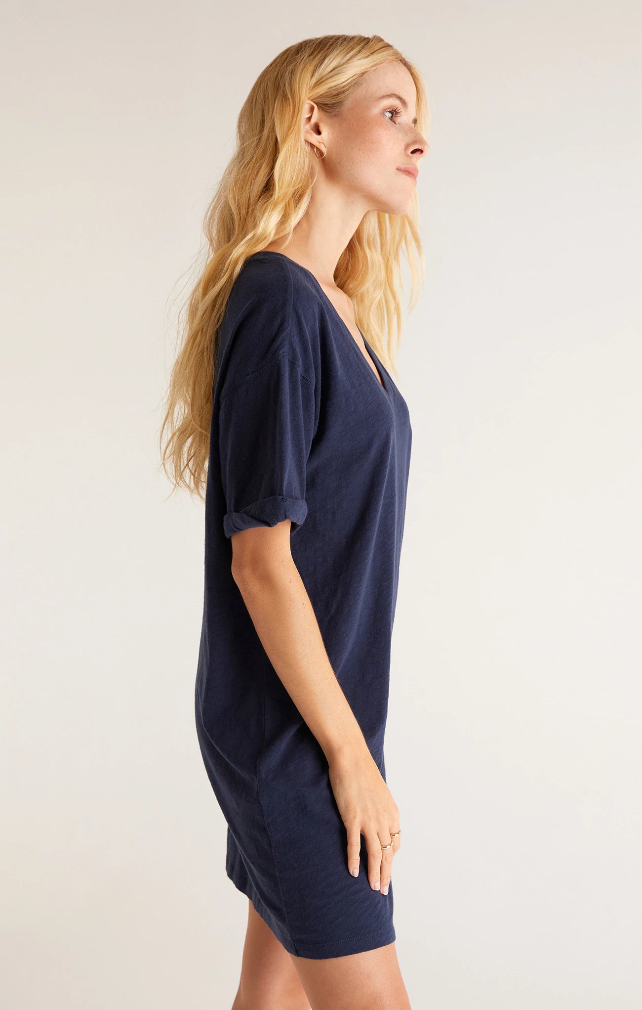 V-Neck T-Shirt Dress
