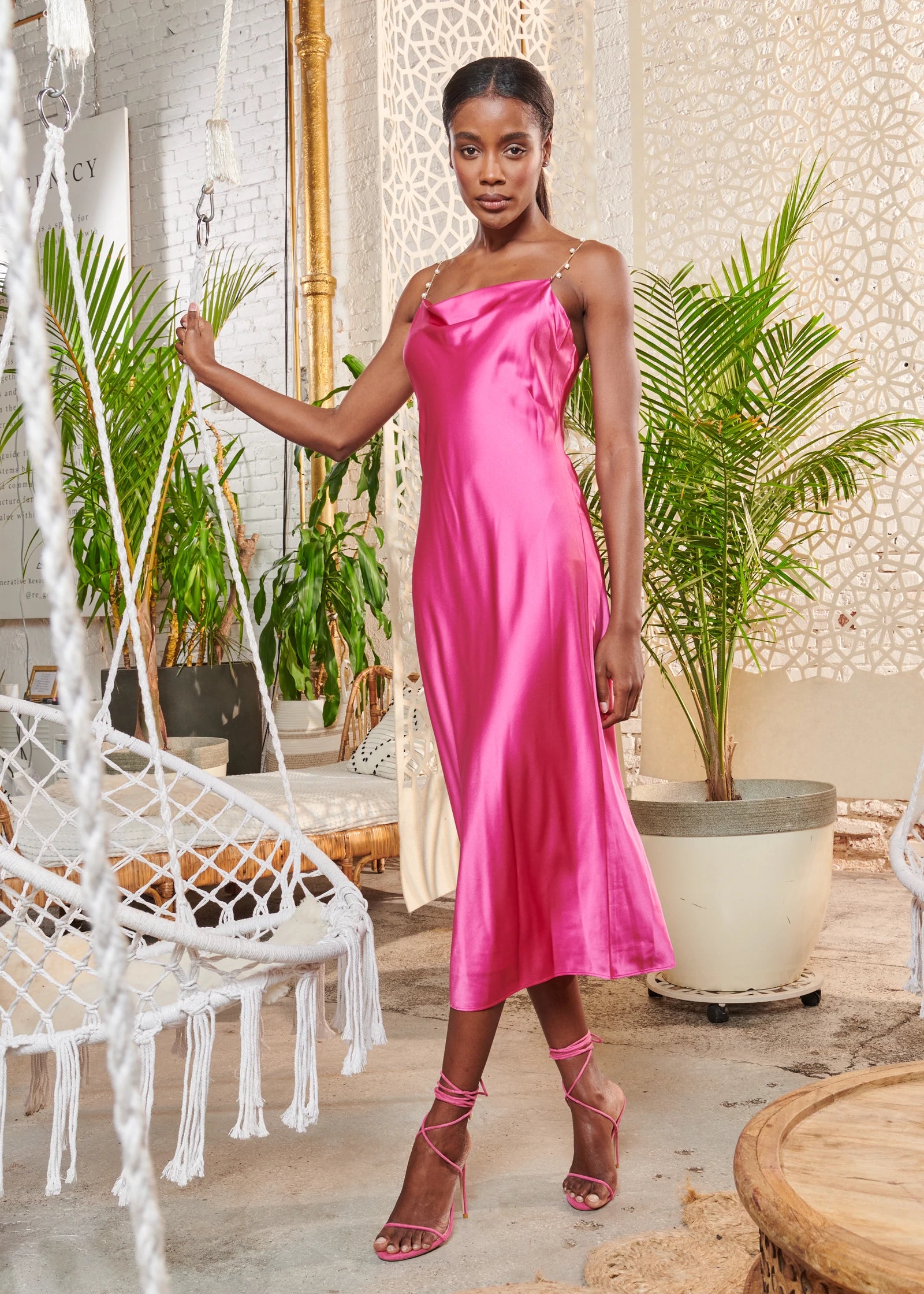 Shallon Dress Magenta Shallon Dress Magenta