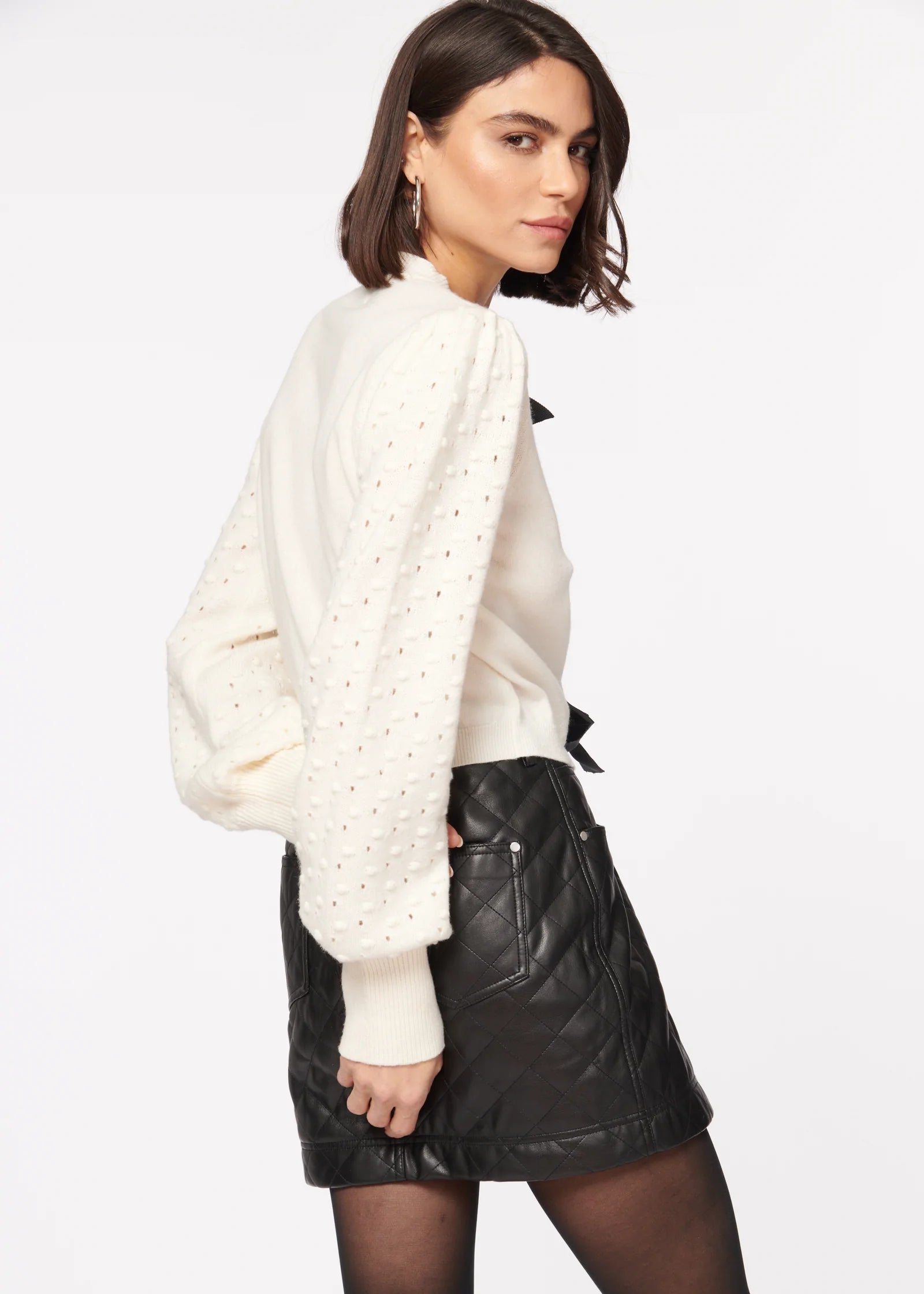 Macy Vegan Leather Skirt