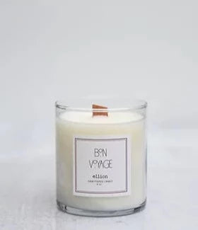 Bon Voyage wood wick tumbler - 8oz