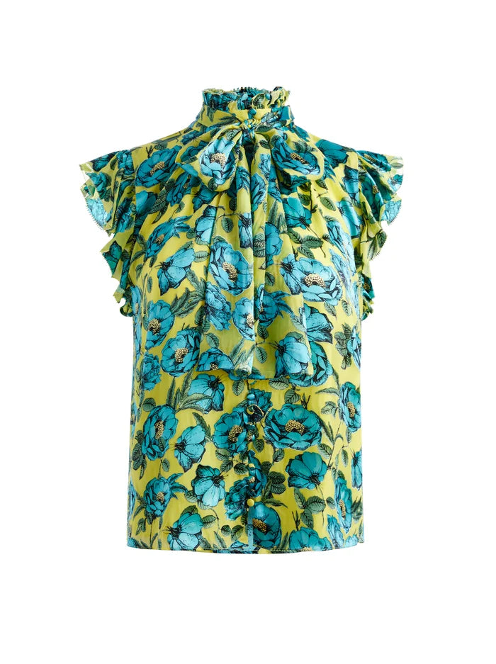 Jordana Bowcollar Top