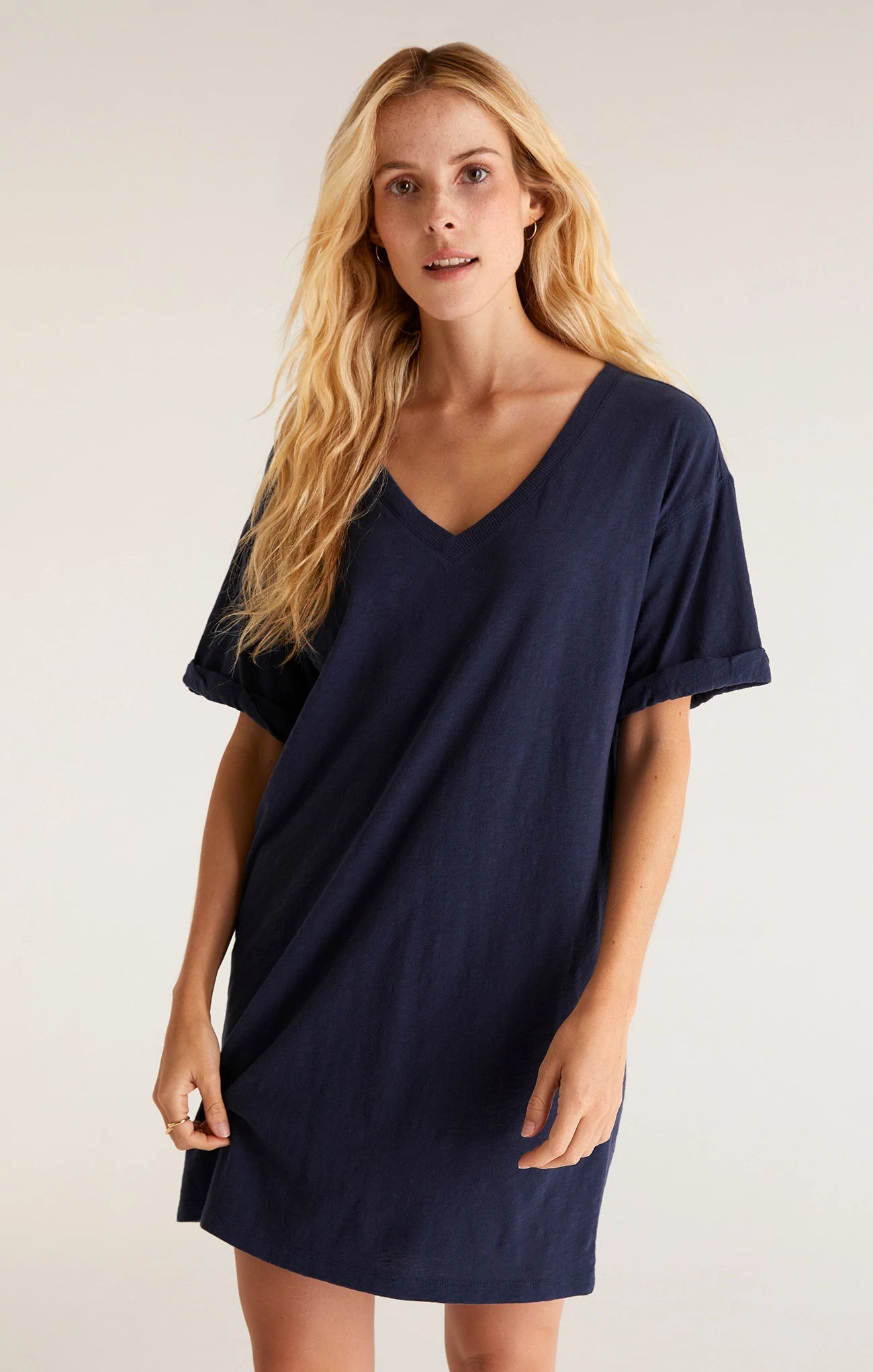 V-Neck T-Shirt Dress