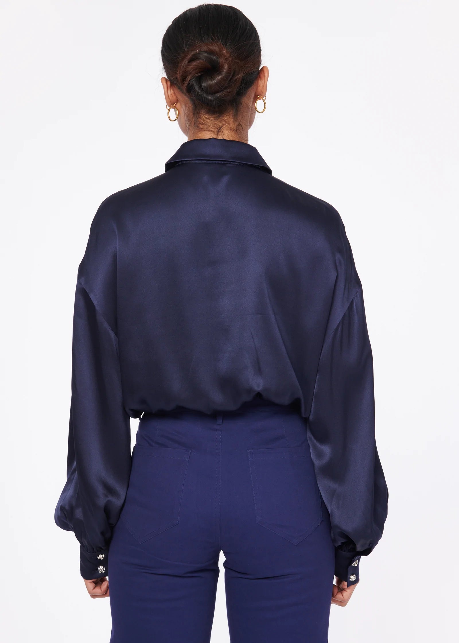 Belkis Charmeuse Bodysuit