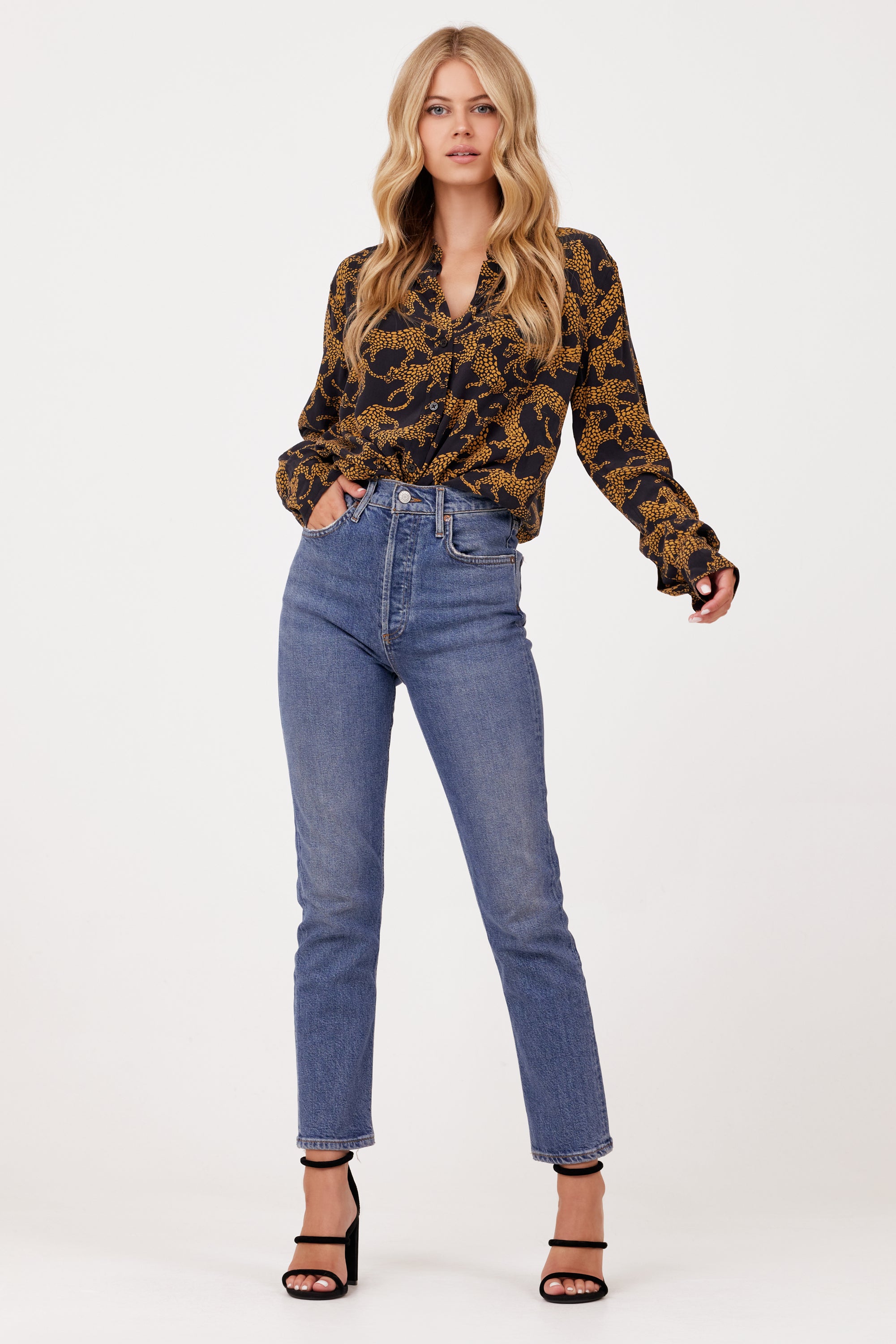 Kate Cheetah Top