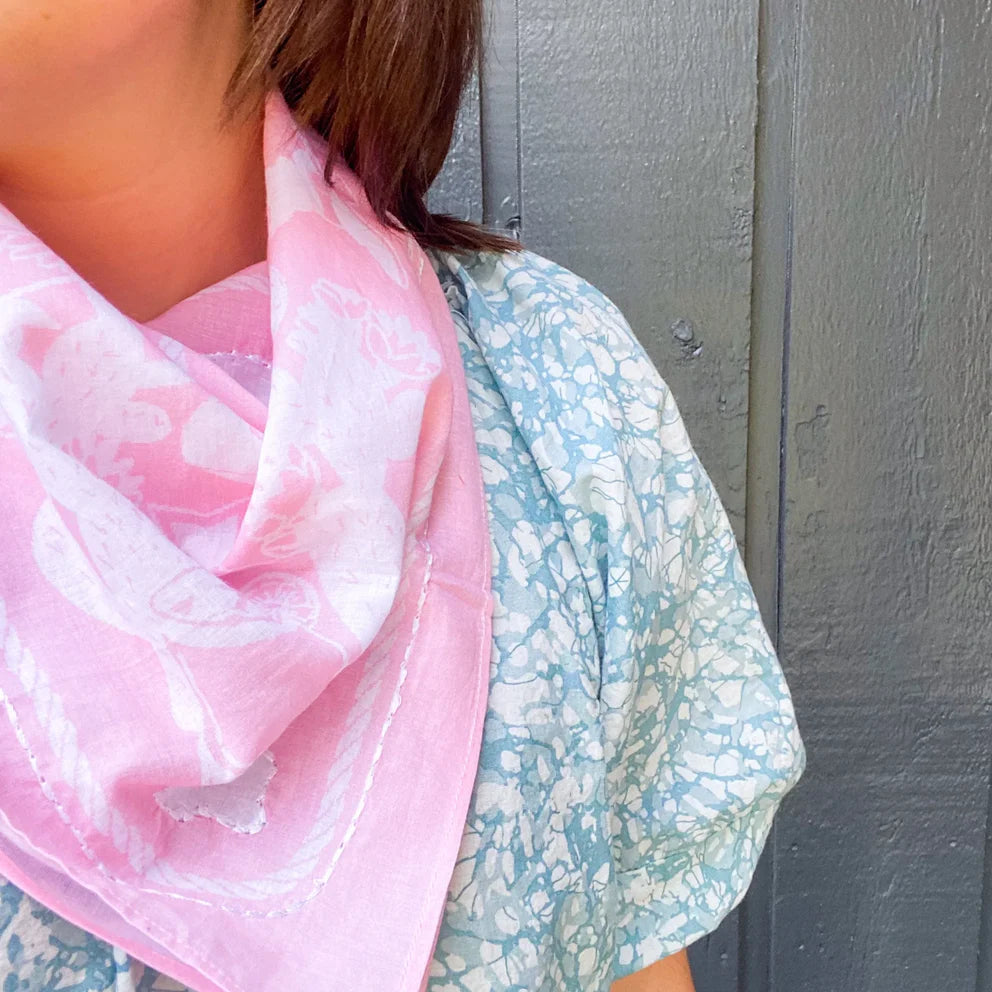 Texas Sun Embroidered Bandana