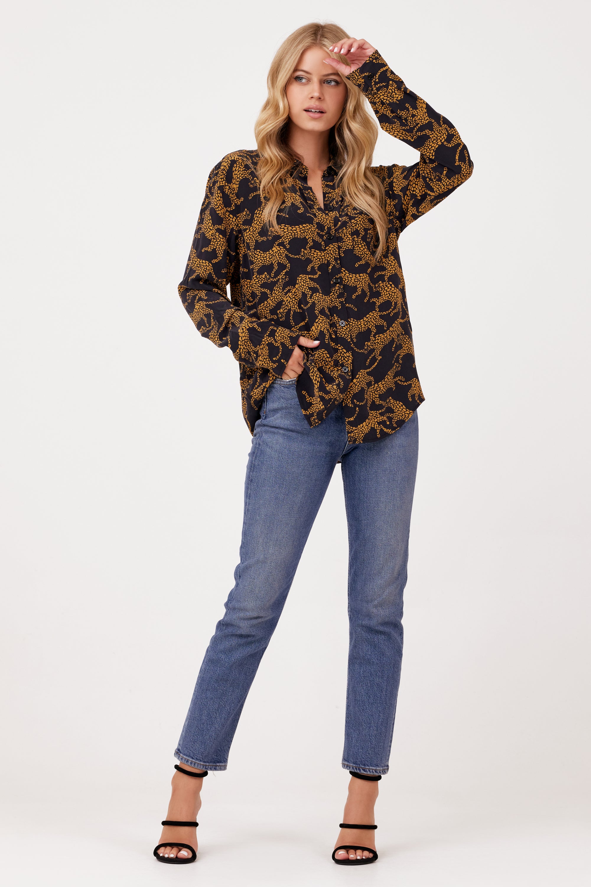 Kate Cheetah Top