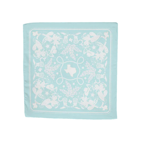 Texas Sun Embroidered Bandana