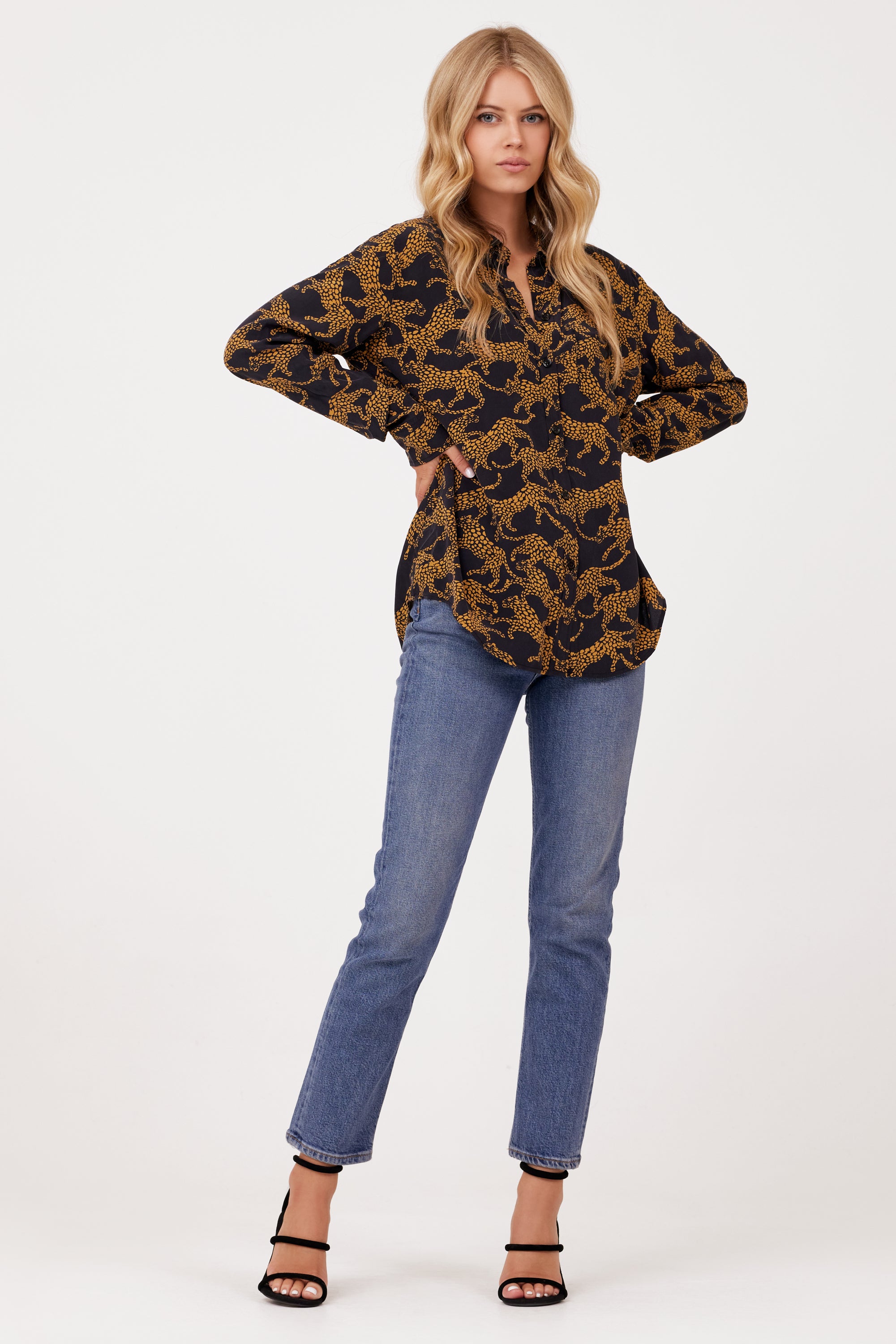 Kate Cheetah Top