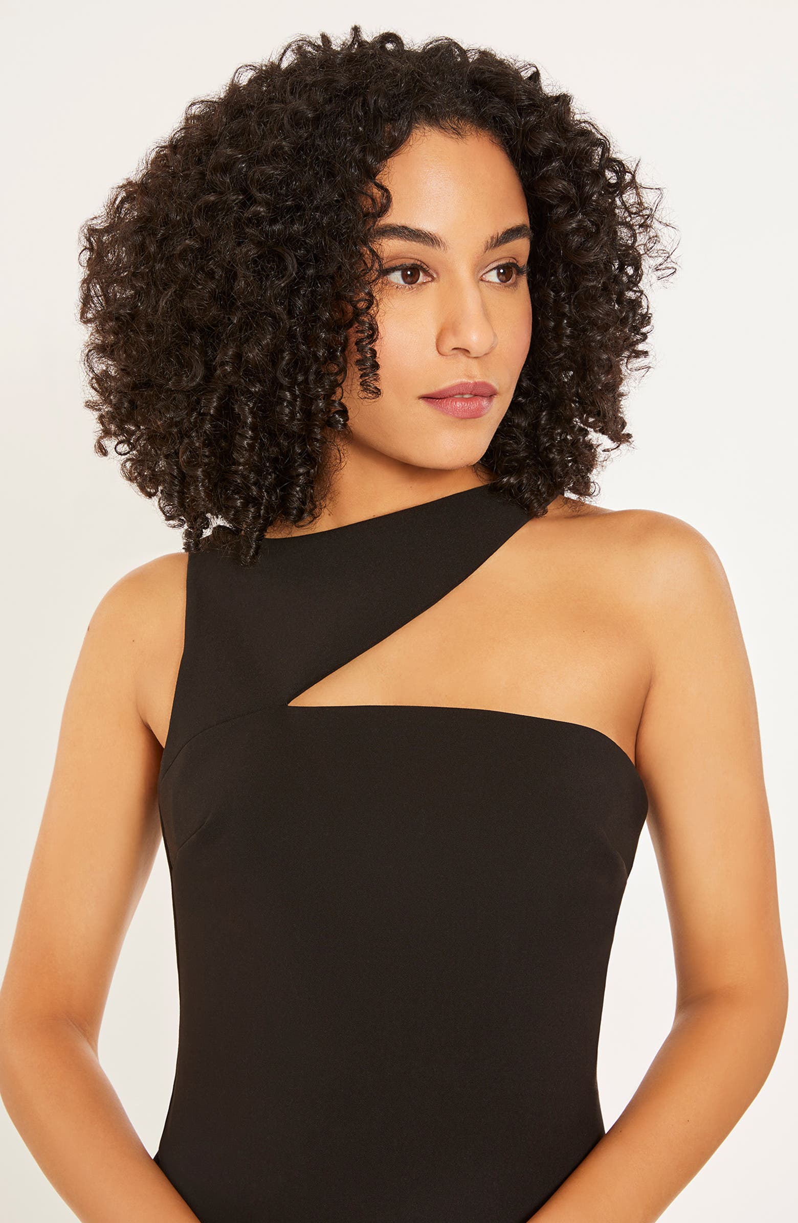 Cut Out Black Dress