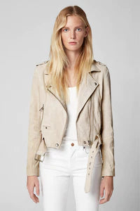 White Sand Moto Jacket