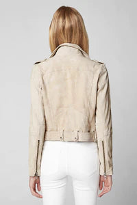 White Sand Moto Jacket