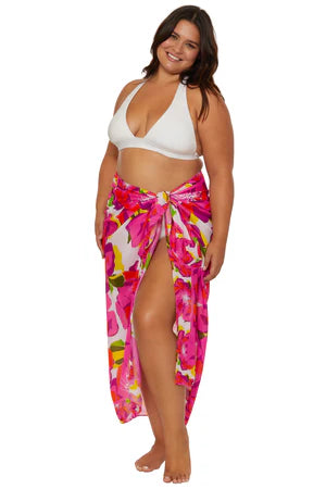 Pareo Swim Cover-Up - Bloom