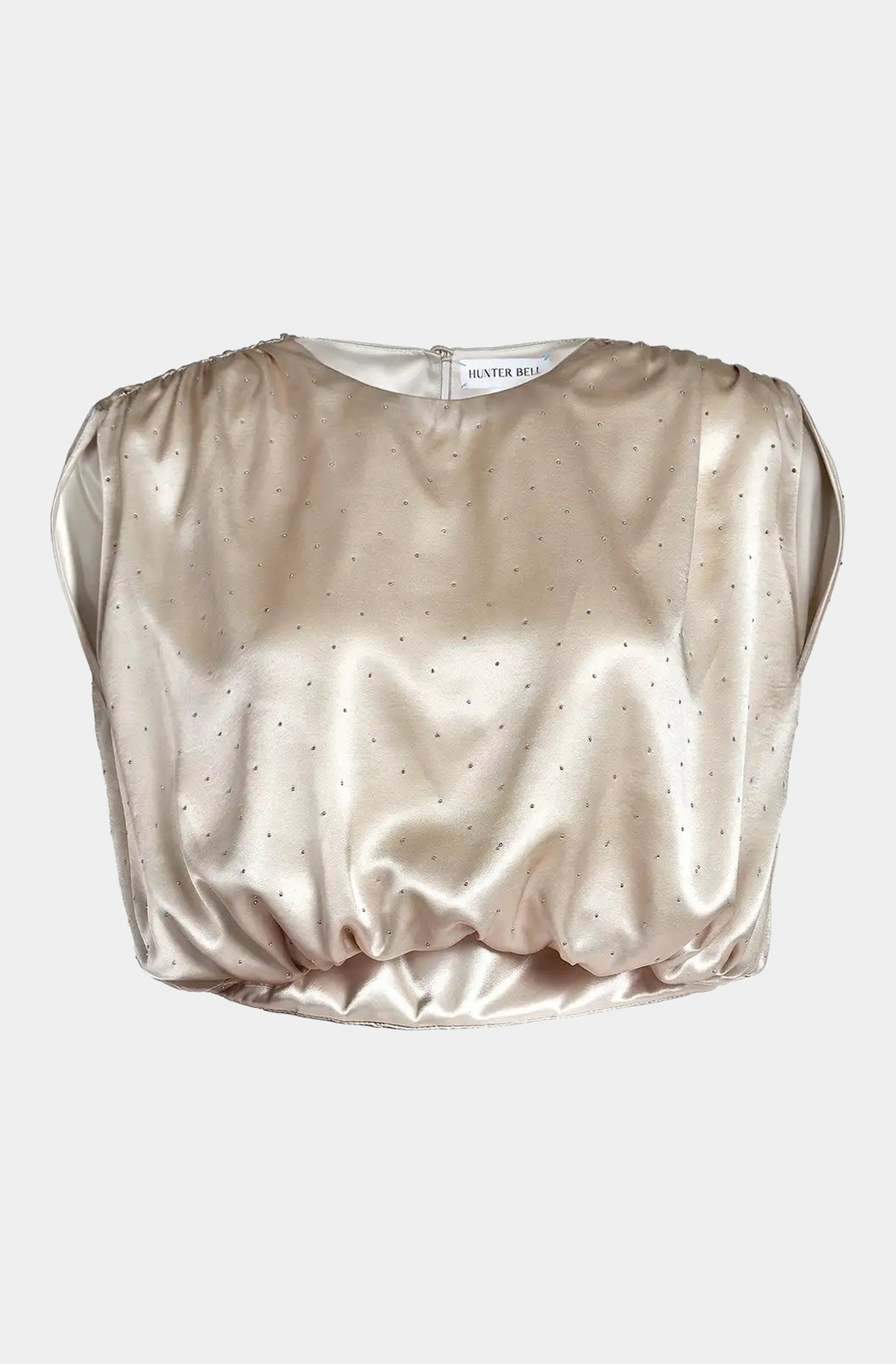 Cosima Top in Champagne on Fifth — front view