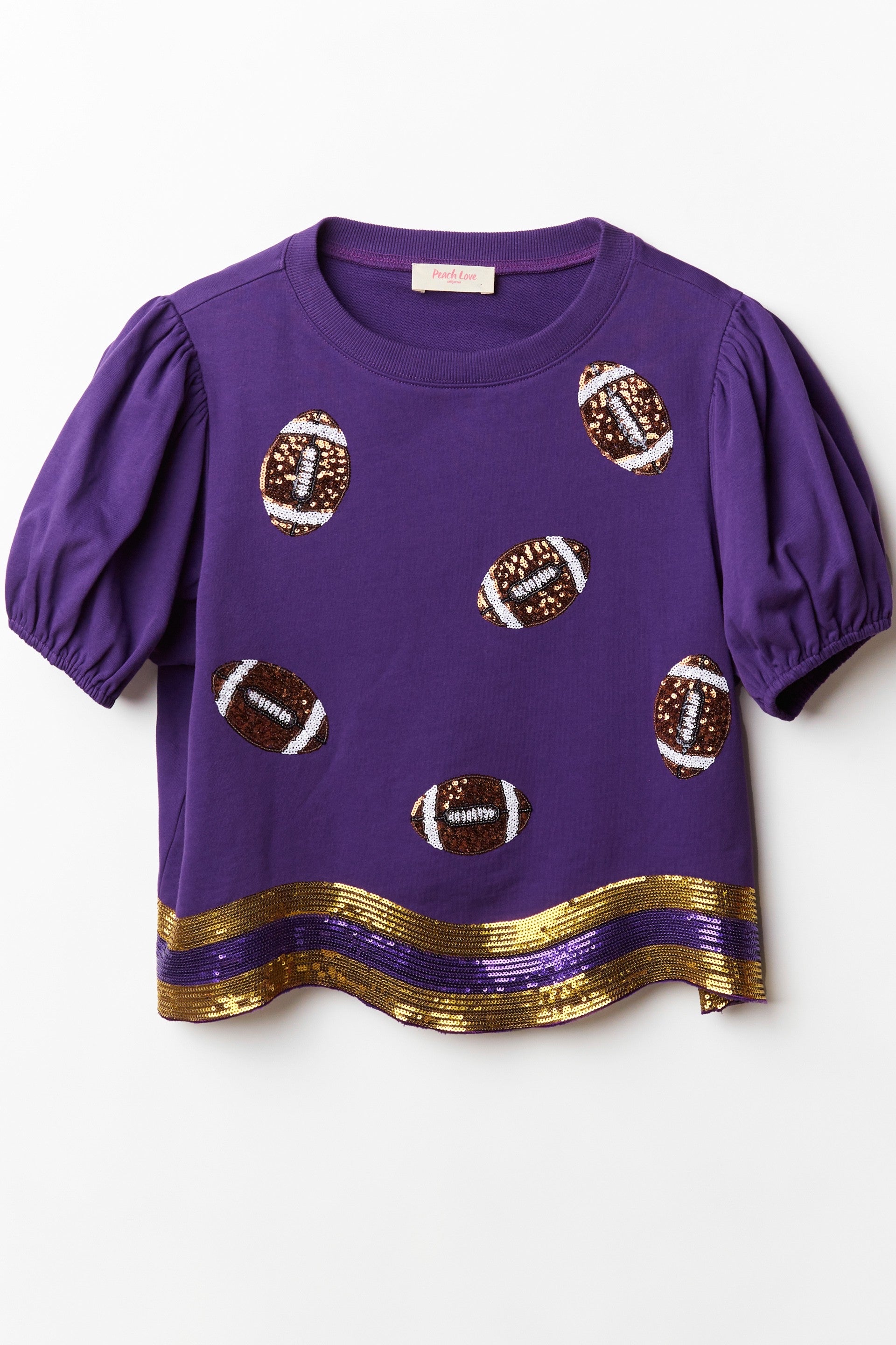 Football Sequin Top