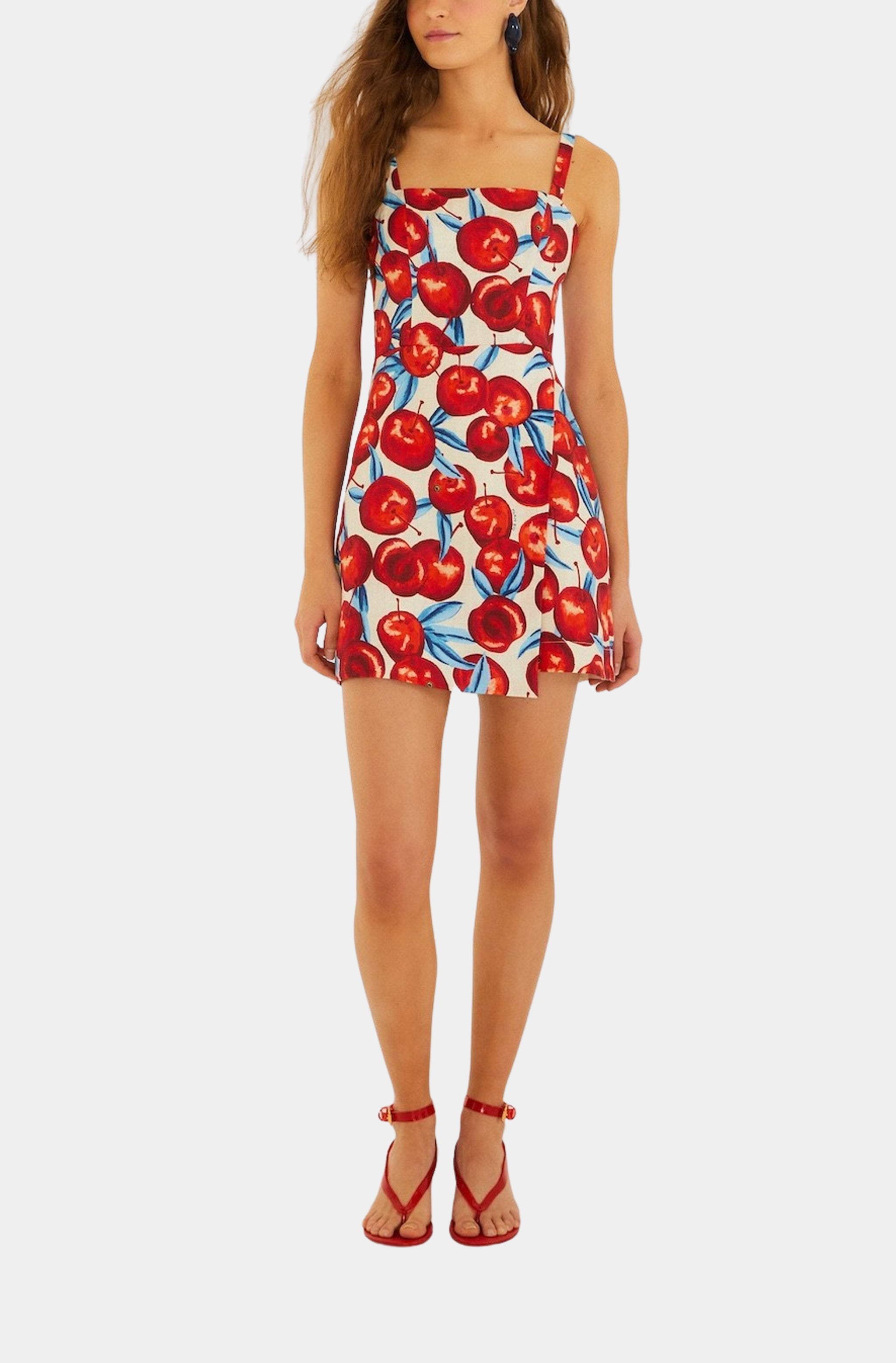 Cherry Blossom Sleeveless Mini Dress – Hemline Woodway