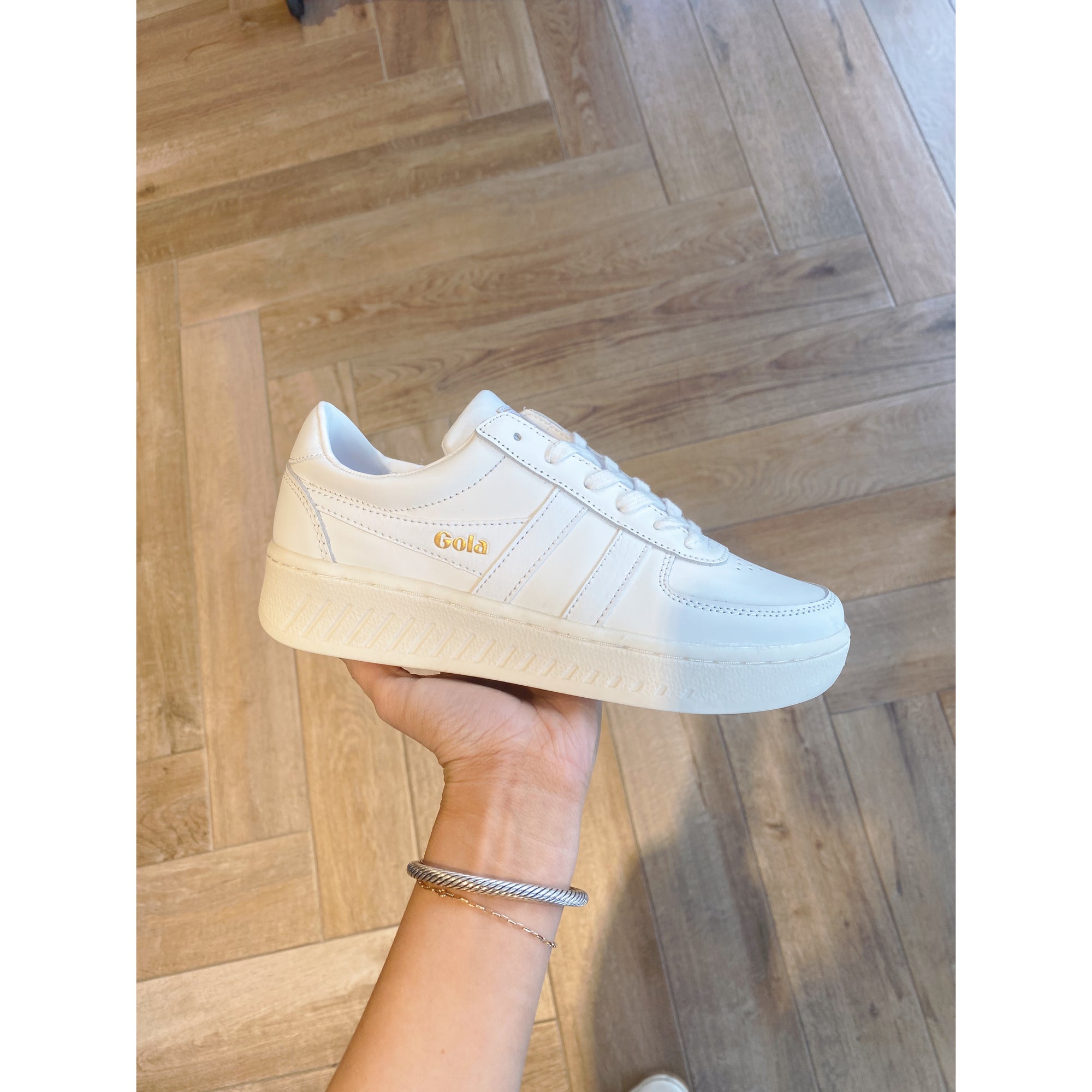Grandslam Leather Trainers